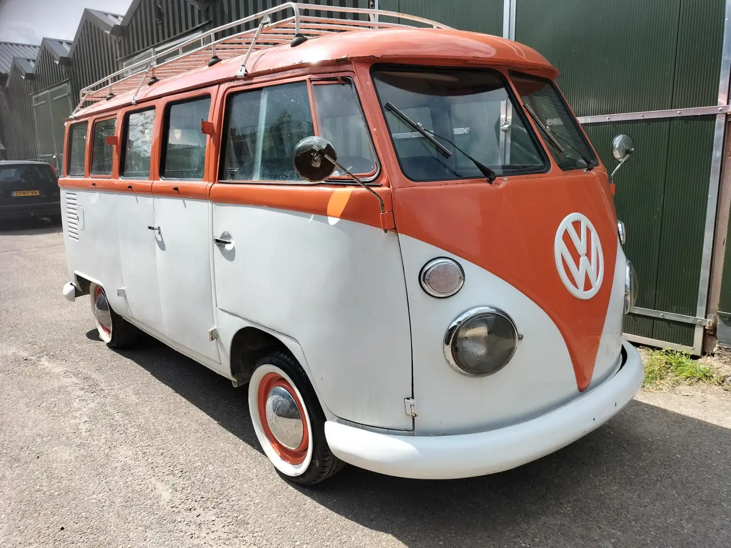Volkswagen T1 9 persoons ramen bus Orange - 2