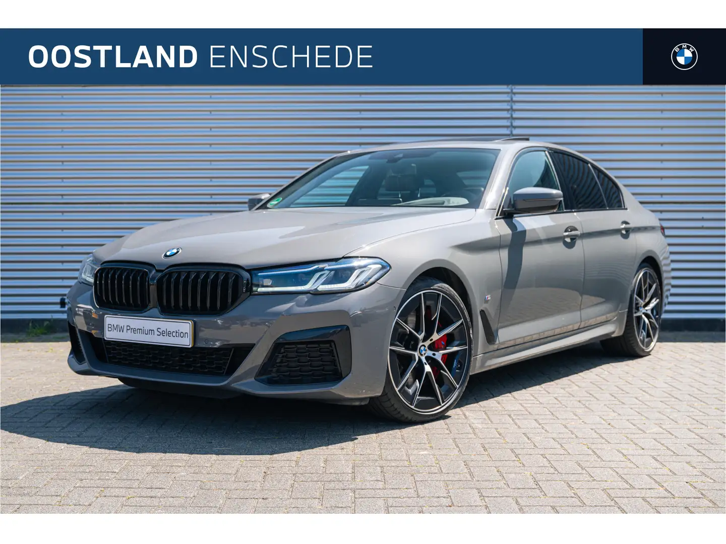 BMW 540 5 Serie 540i xDrive High Executive M Sport Automaa Gris - 1