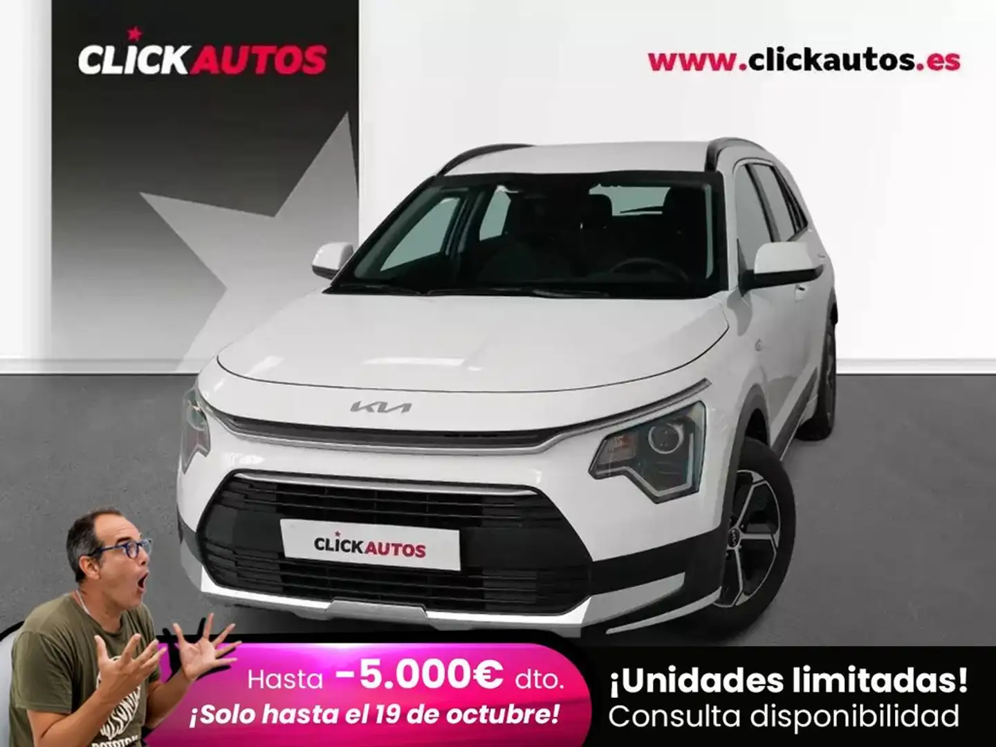 Kia Niro 1.6 GDI 129CV HEV Concept Blanc - 1