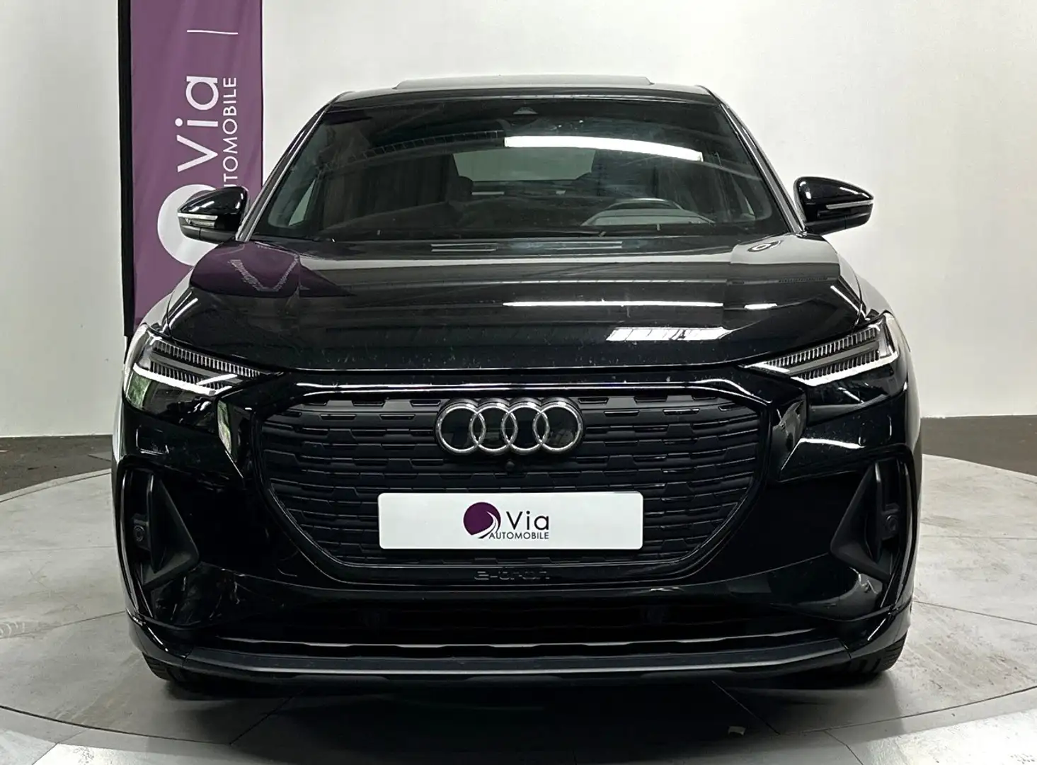 Audi Q4 e-tron 40 204 ch 82 kW S line / Toit Ouvrant / Caméra de Recul Noir - 2