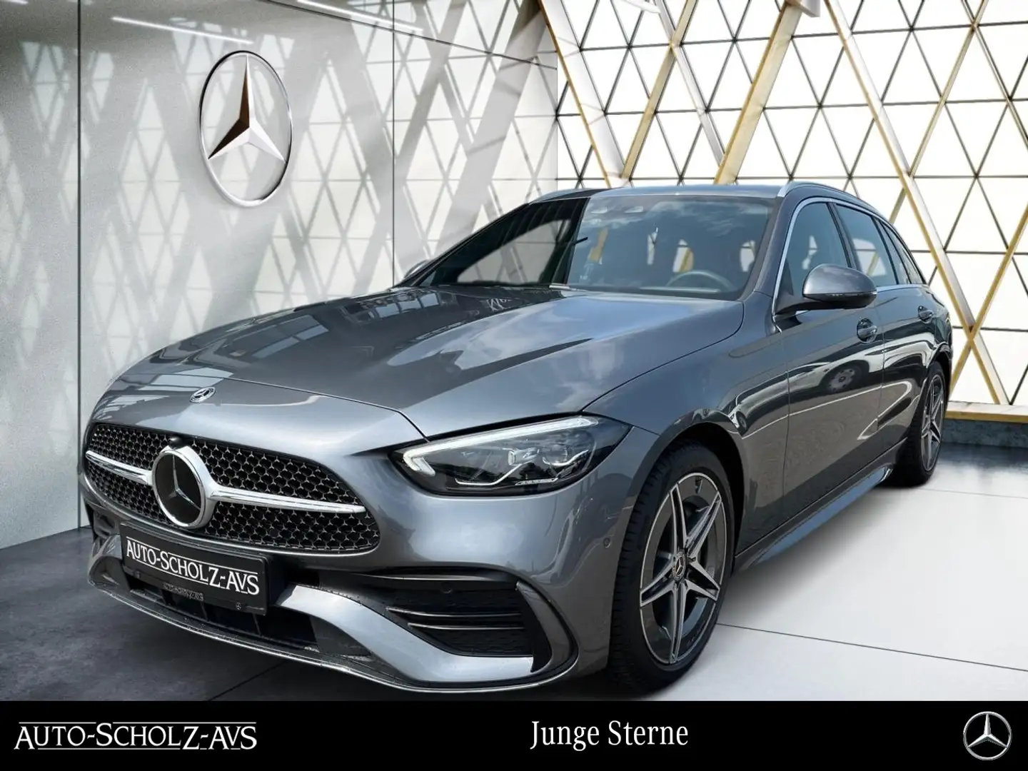 Mercedes-Benz C 220 d T AMG AHK*Distro*Easy-Pack*AmbiL*Kamera* Szary - 1