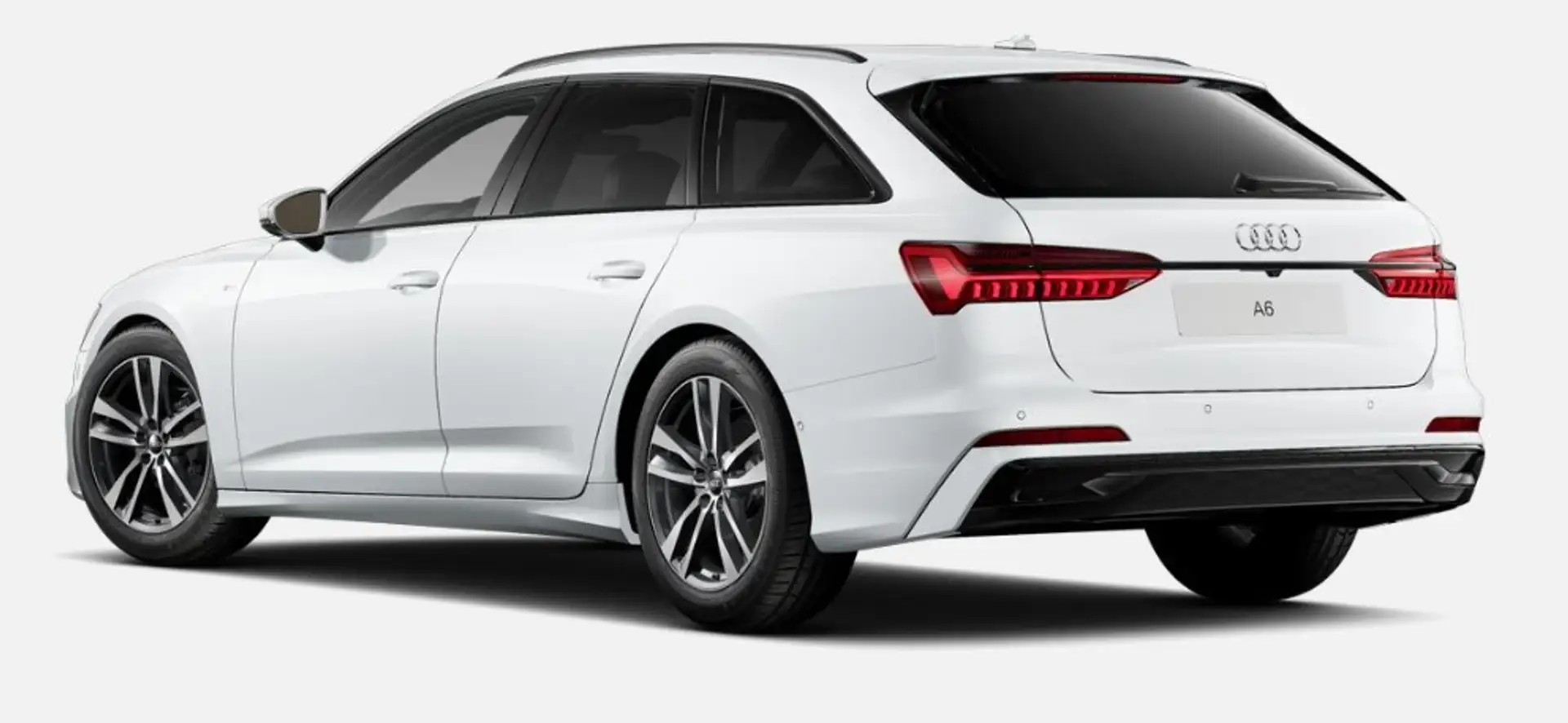 Audi A6 Avant 40 TDI S line Leder HuD Virtual Weiß - 2