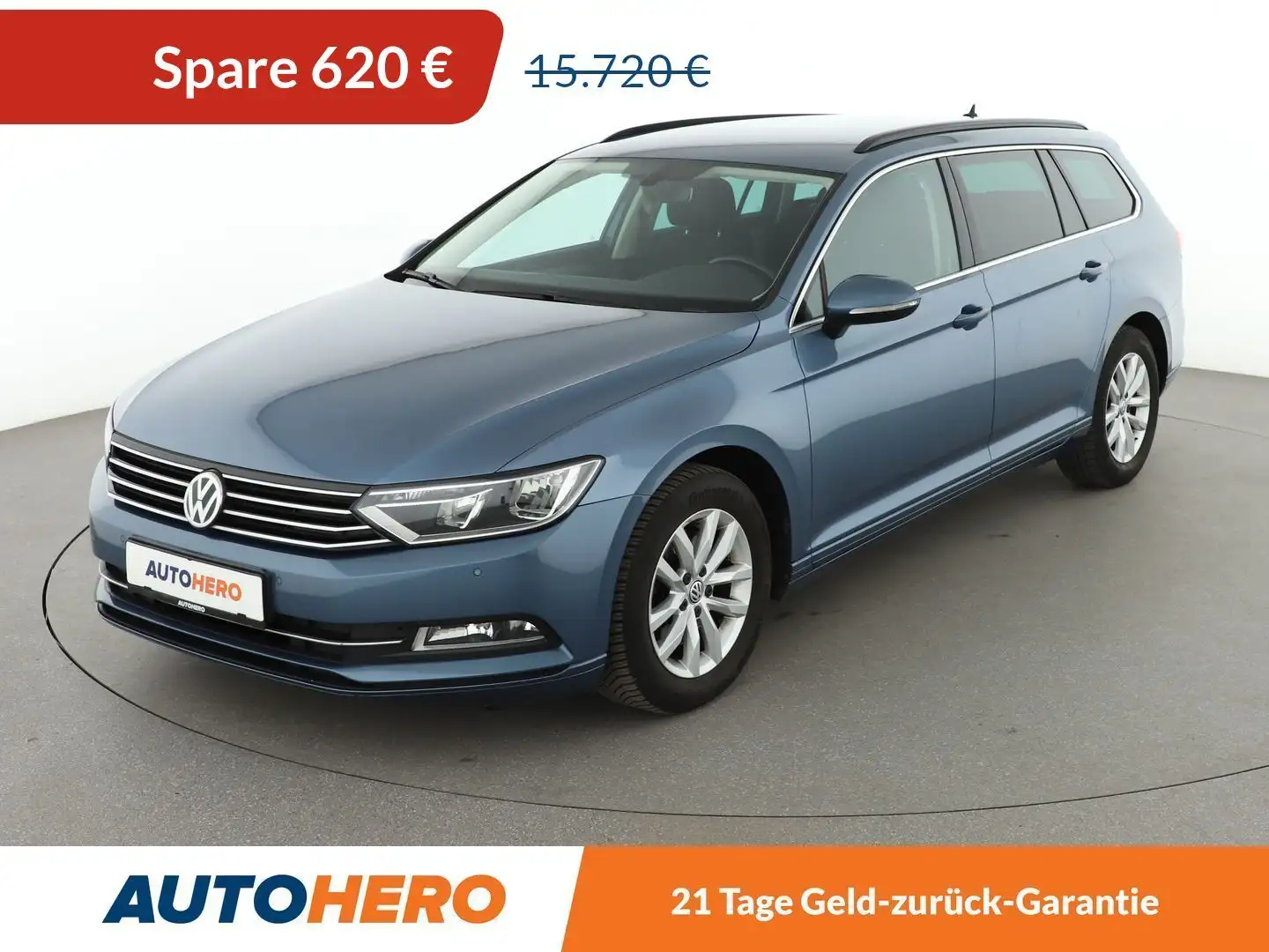 Volkswagen Passat 1.4 TSI ACT Comfortline BM *NAVI*ACC*PDC*SHZ* Bleu - 1