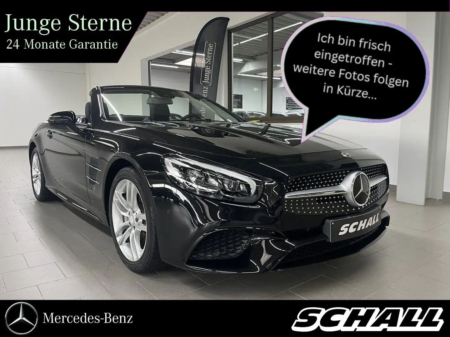 Mercedes-Benz SL 400 AMG+AIRSCARF+KEYLESS+LED+COMAND+KAMERA Чорний - 1