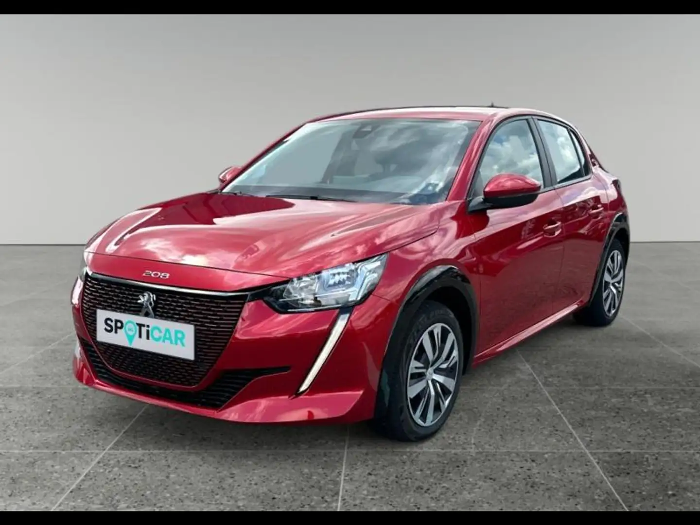 Peugeot e-208 e-208 136ch Active Rouge - 1