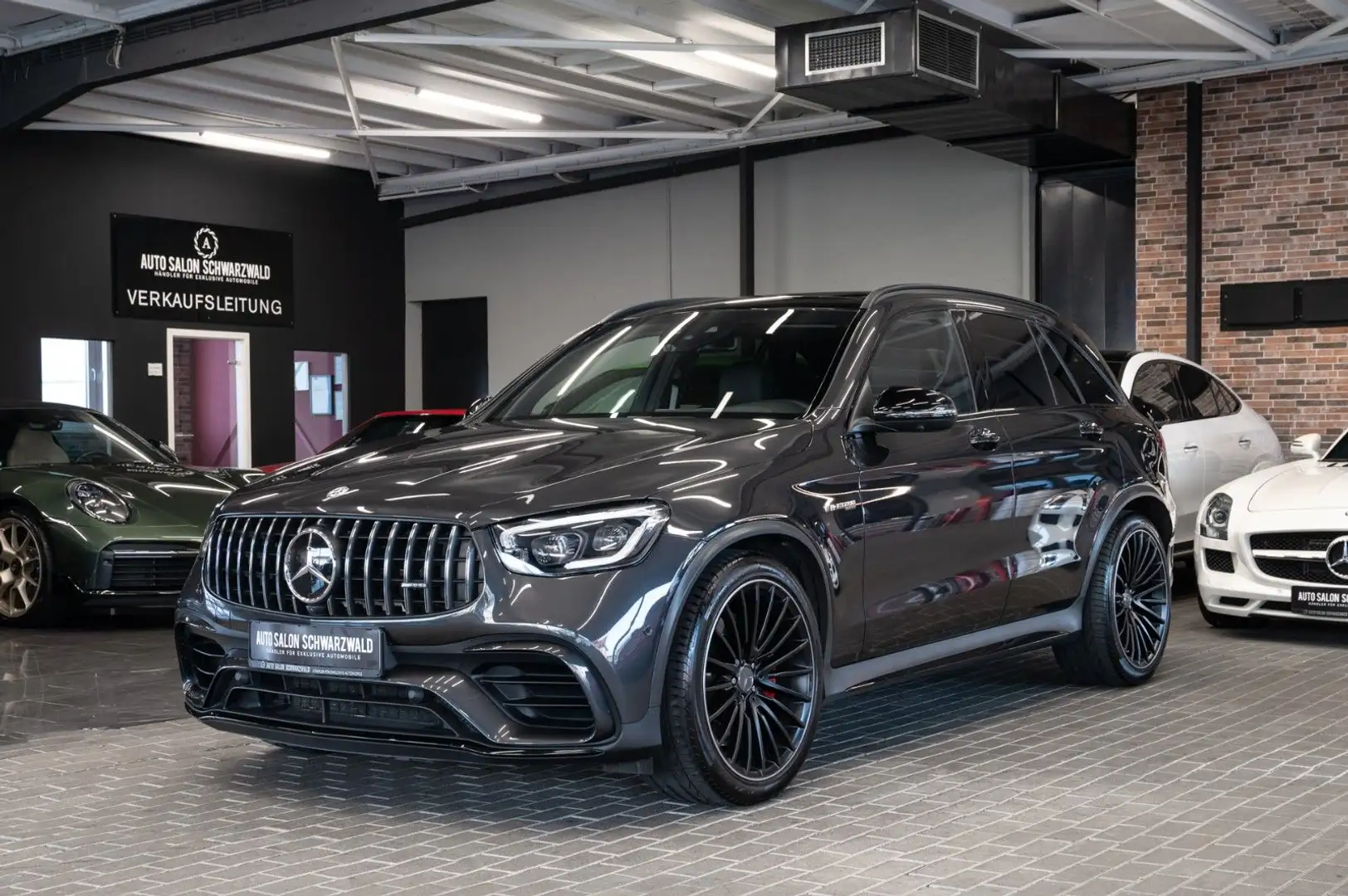 Mercedes-Benz GLC 63 AMG GLC63S AMG 4Matic|DRIVER´S|PANO|BURMESTER|ACC Grigio - 2