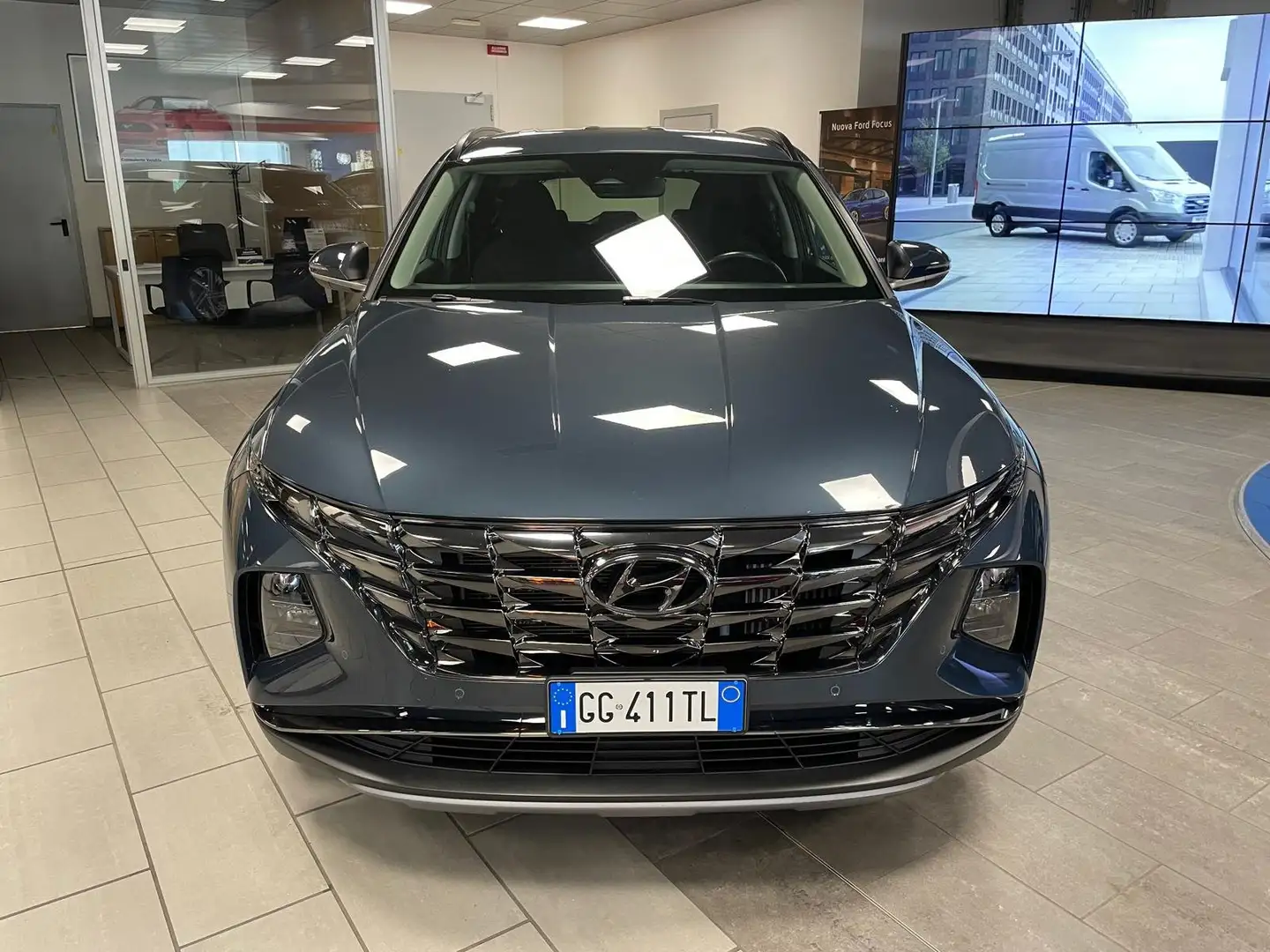 Hyundai TUCSON 1.6  ibrido/benzina 150cv. Xline ,GARANZIA HYUNDAI Bleu - 2