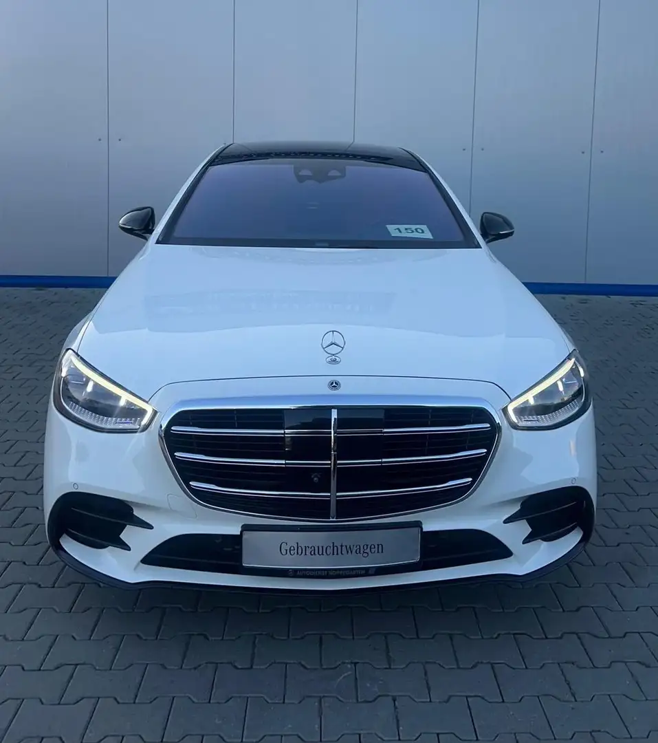 Mercedes-Benz S 500 4M LANG 2x AMG-LINE PANO HINTERACHSLENKUNG Bílá - 2