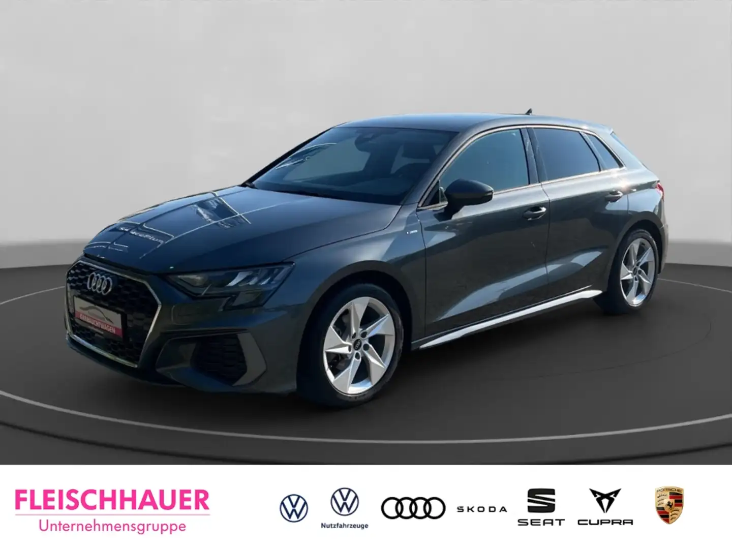 Audi A3 Sportback 30 TFSI S-line Navi Bluetooth Sitzheizun Grau - 1