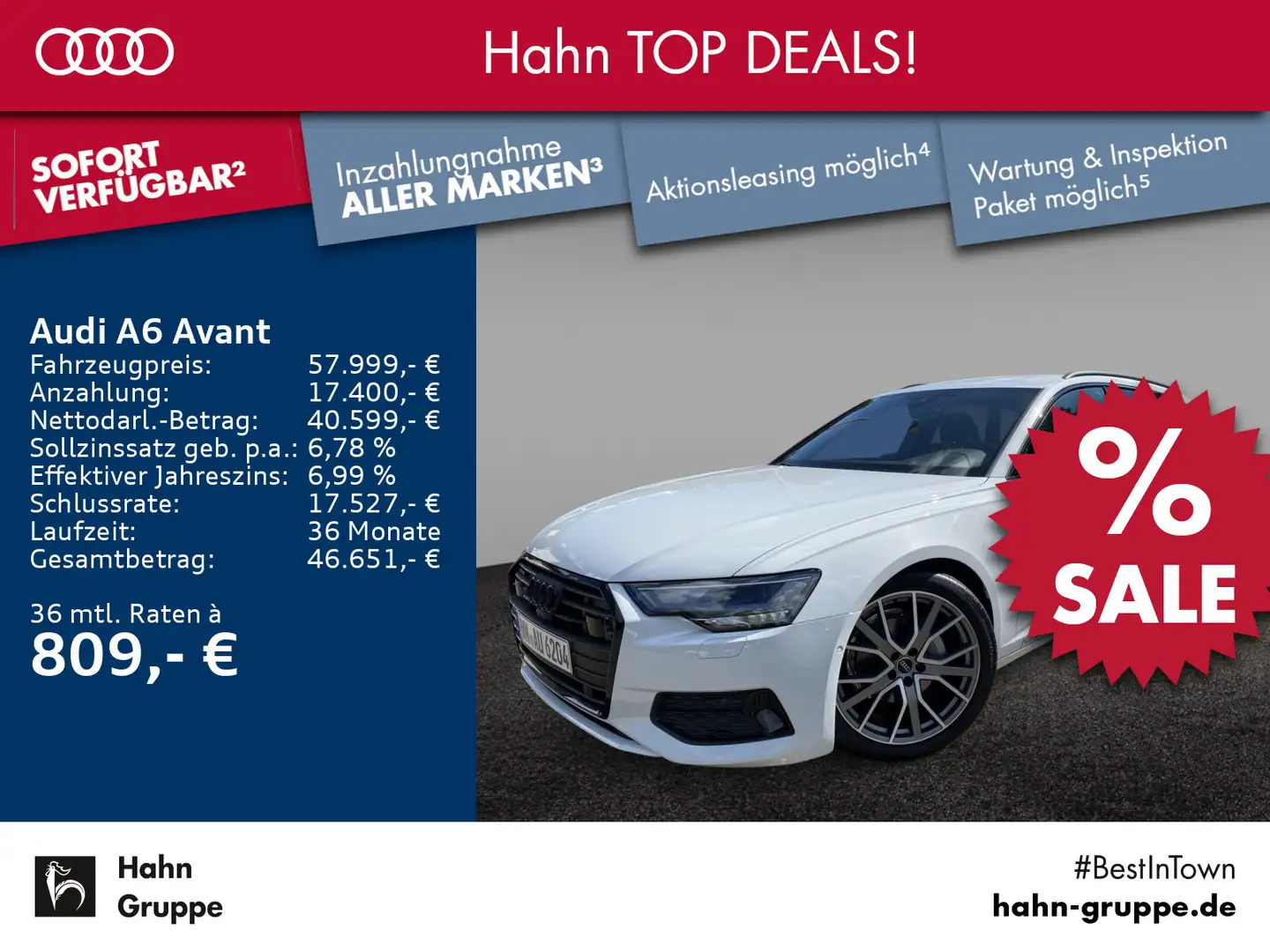 Audi A6 sport 40 TDI quattro 150(204) kW(PS) S Wit - 1