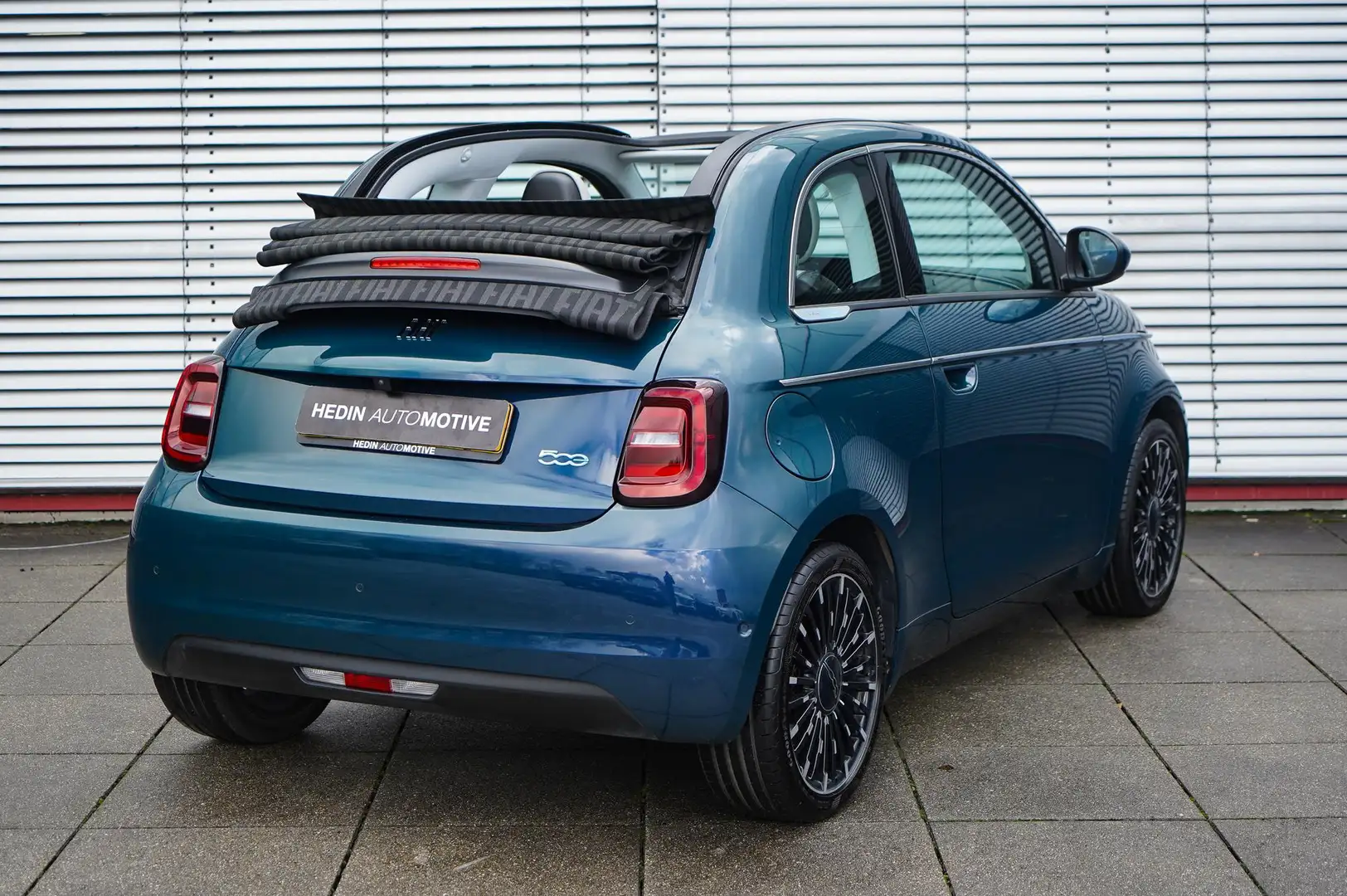 Fiat 500e La Prima 42 kWh Cabrio | Dealeronderhouden | LED | Grün - 2