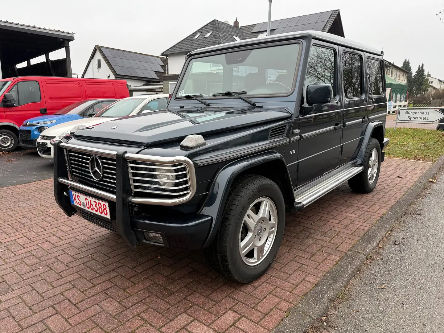 Mercedes-Benz G 400 CDI Leder Carplay W463 AHK Bullenfänger Schwarz - 1