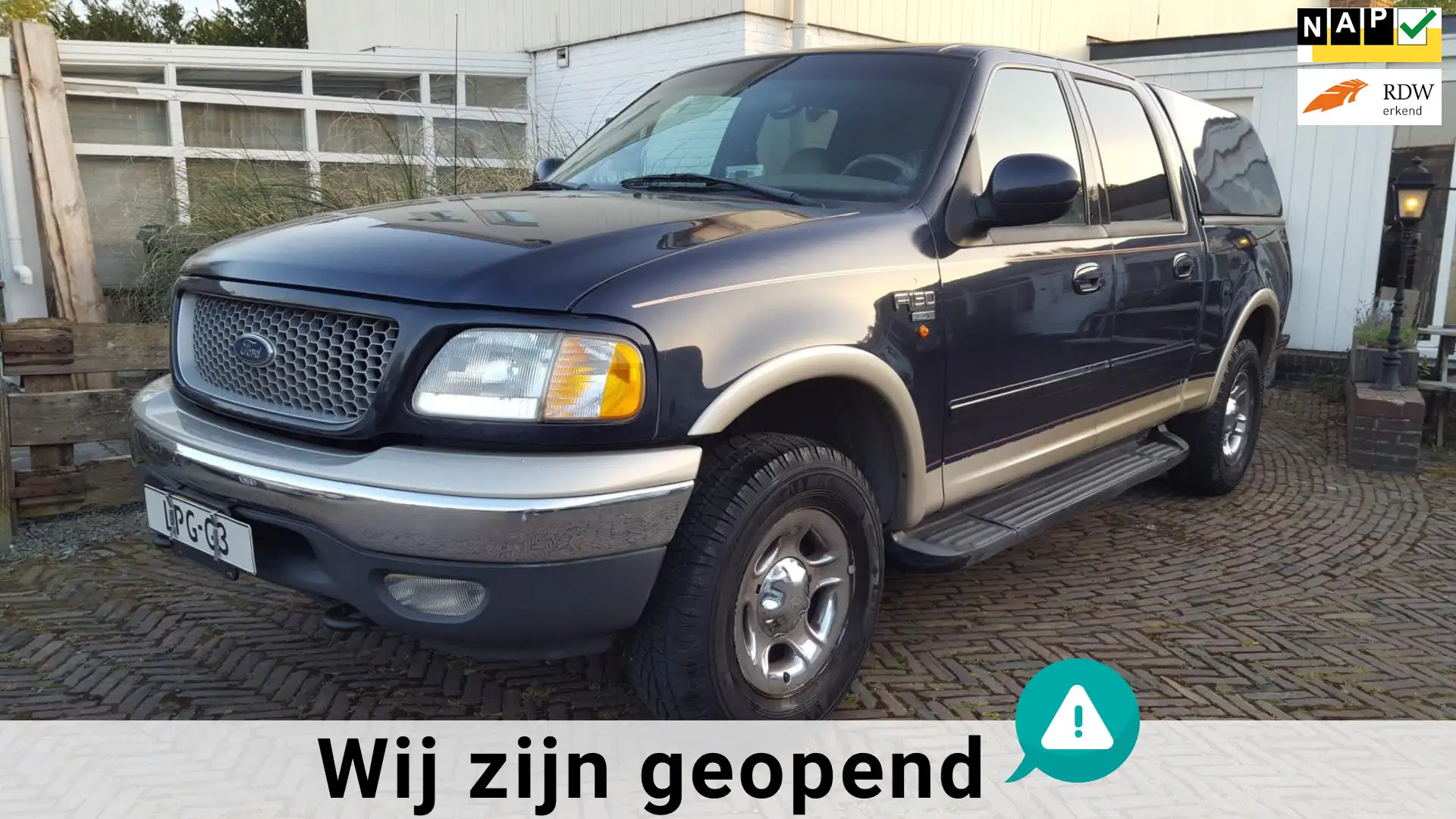 Ford F 150 USA 5.4 Automaat Pick-up 6 persoons Supercrewcab. - 1