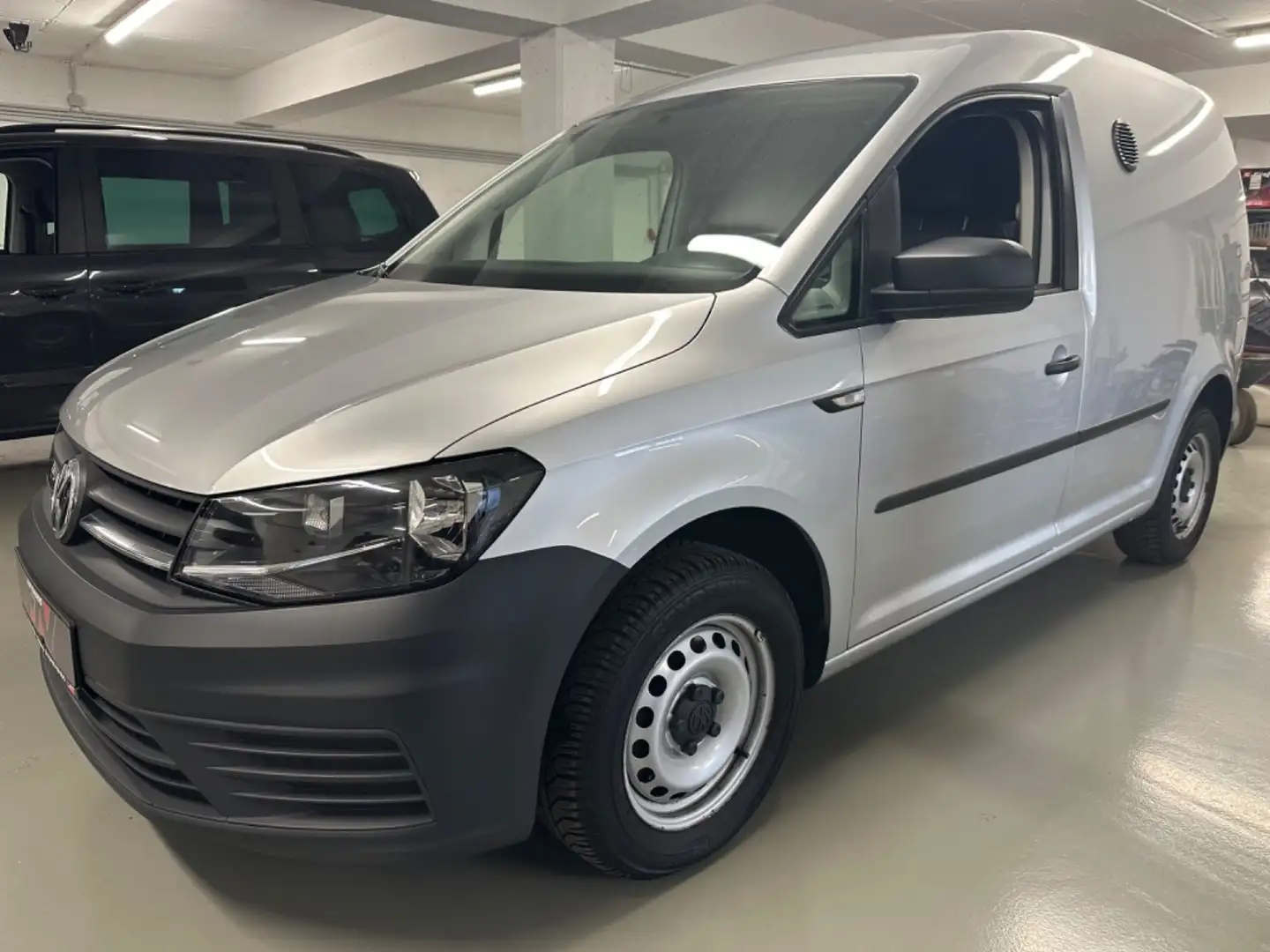 Volkswagen Caddy 1.0 TSI Caddy Kasten Klima/PDC/AHK Silber - 1