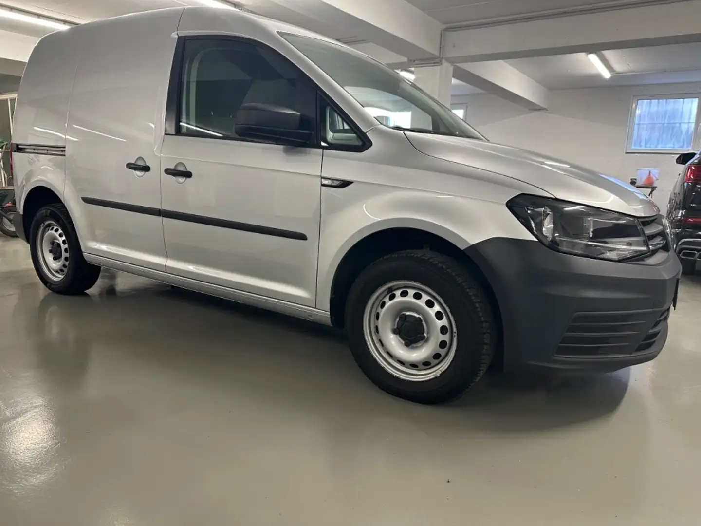 Volkswagen Caddy 1.0 TSI Caddy Kasten Klima/PDC/AHK Silber - 2