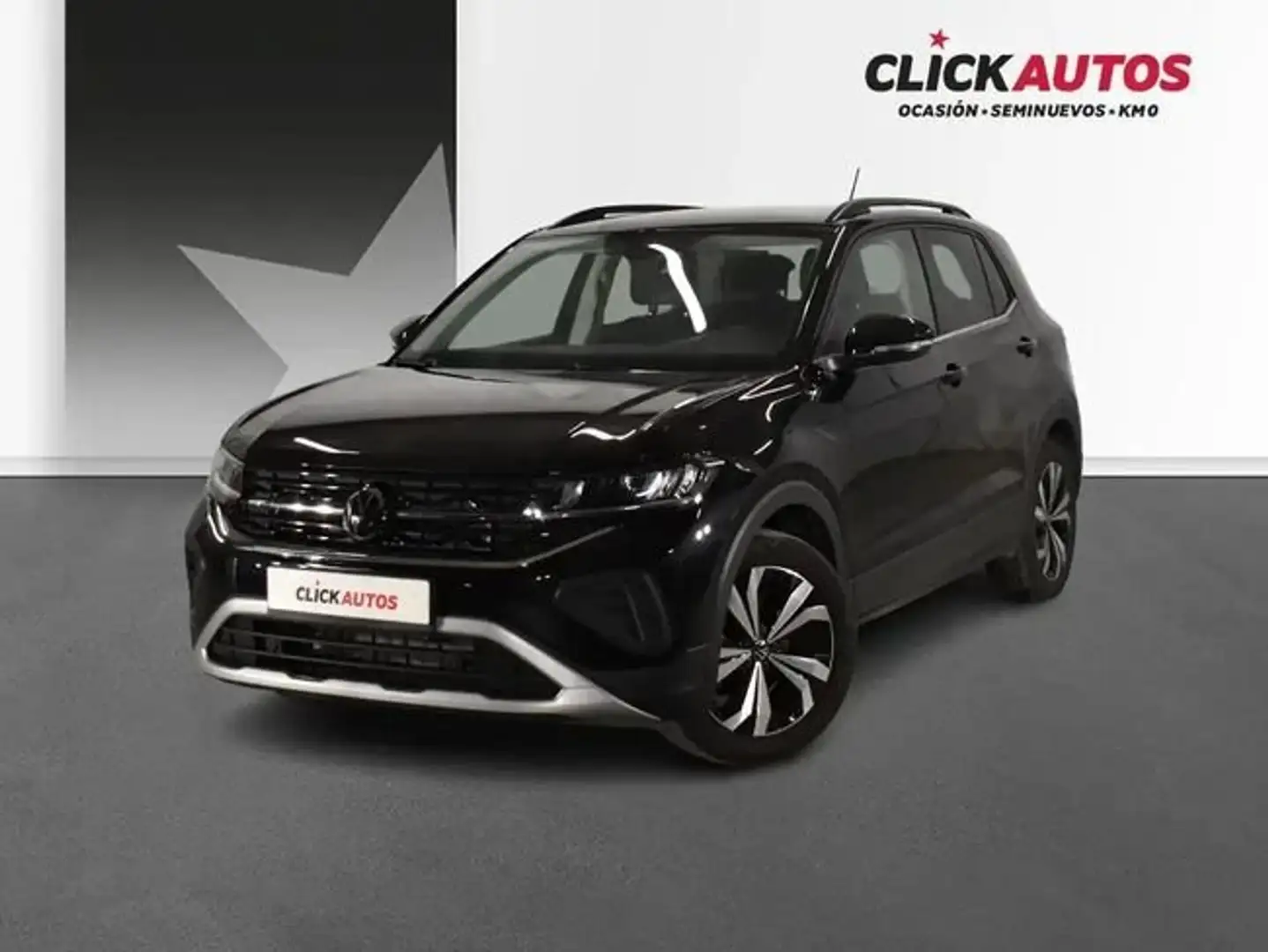 Volkswagen T-Cross 1.0 TSI Más 70kW Negro - 1