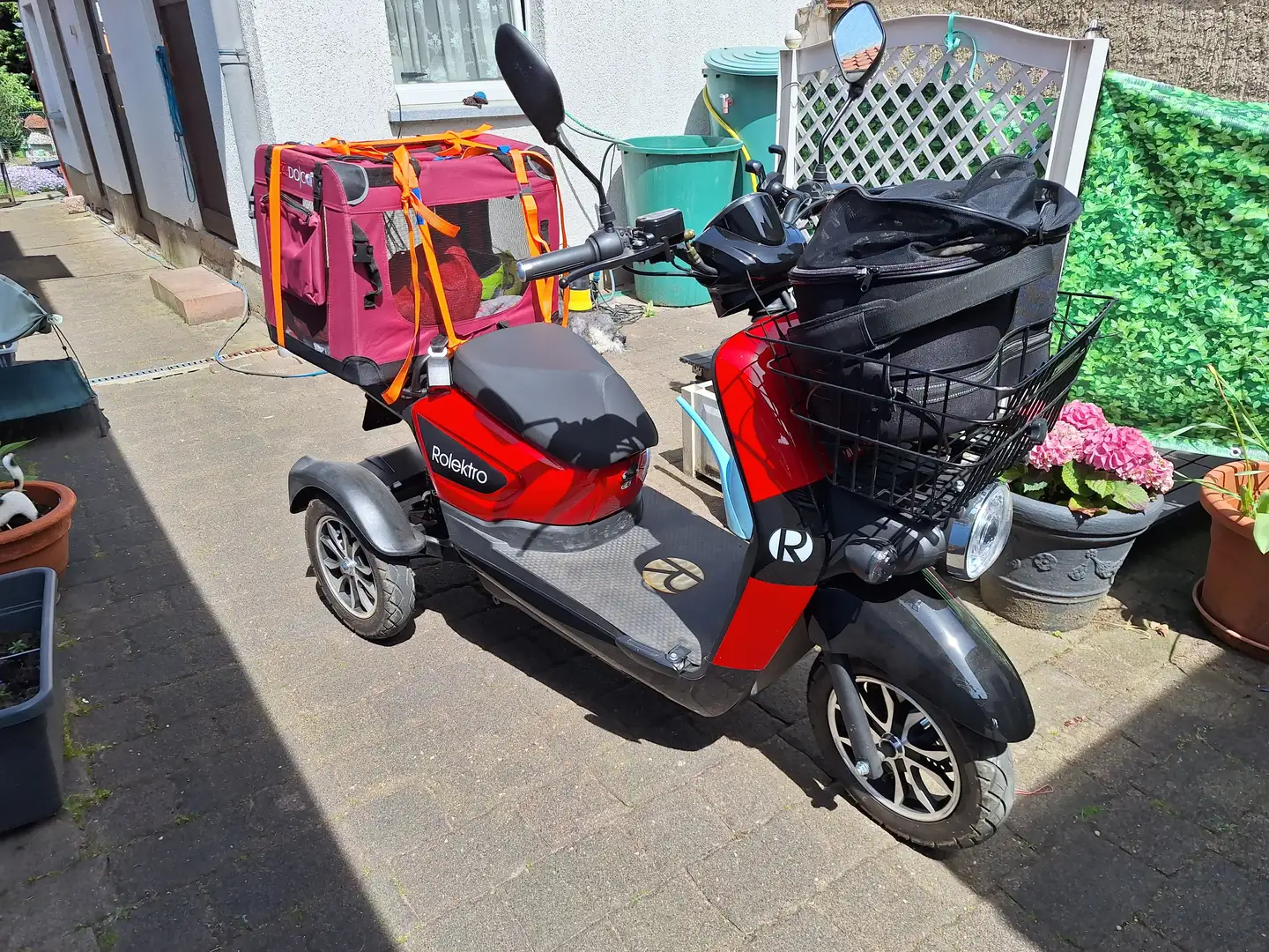 Rolektro E-Trike Carrier.V.2 Rot - 1