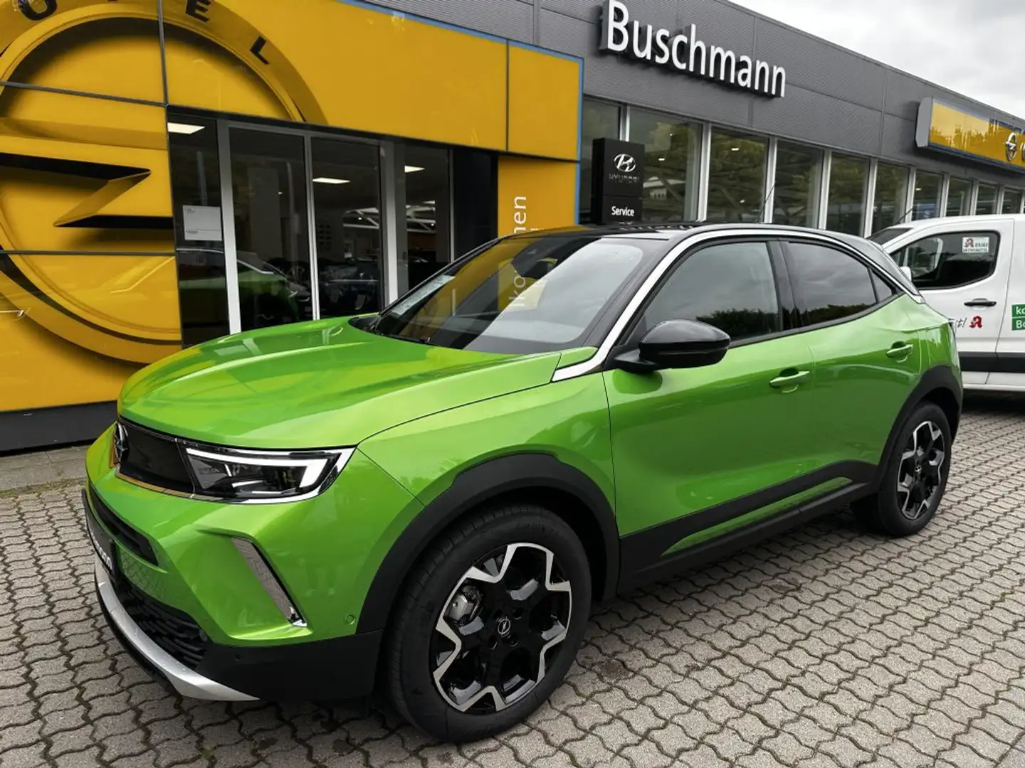 Opel Mokka-E Ultimate +NAVI+MATRIX+ Grün - 1