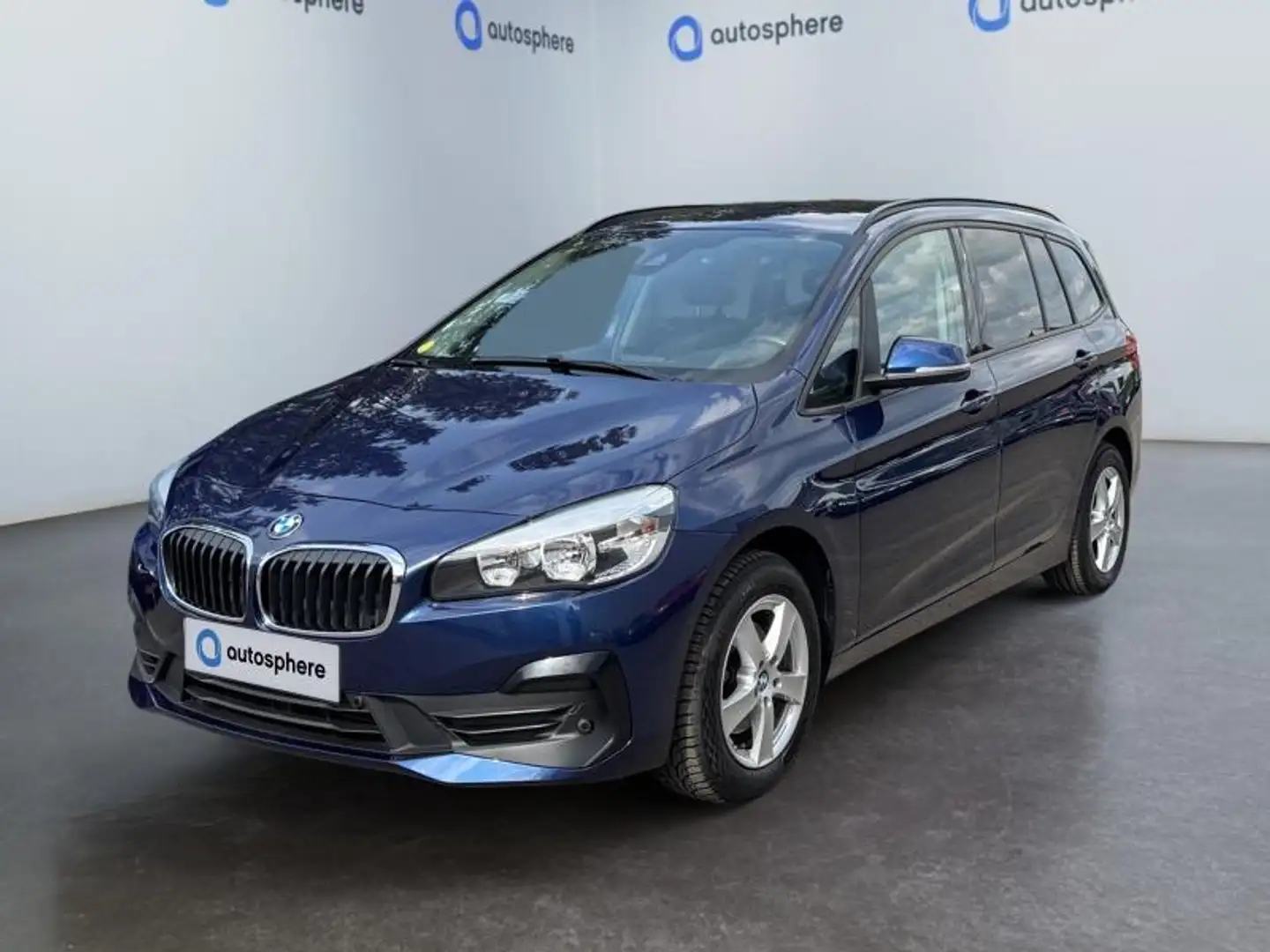 BMW 216 7places*boite auto*capteurs*+++* Bleu - 1