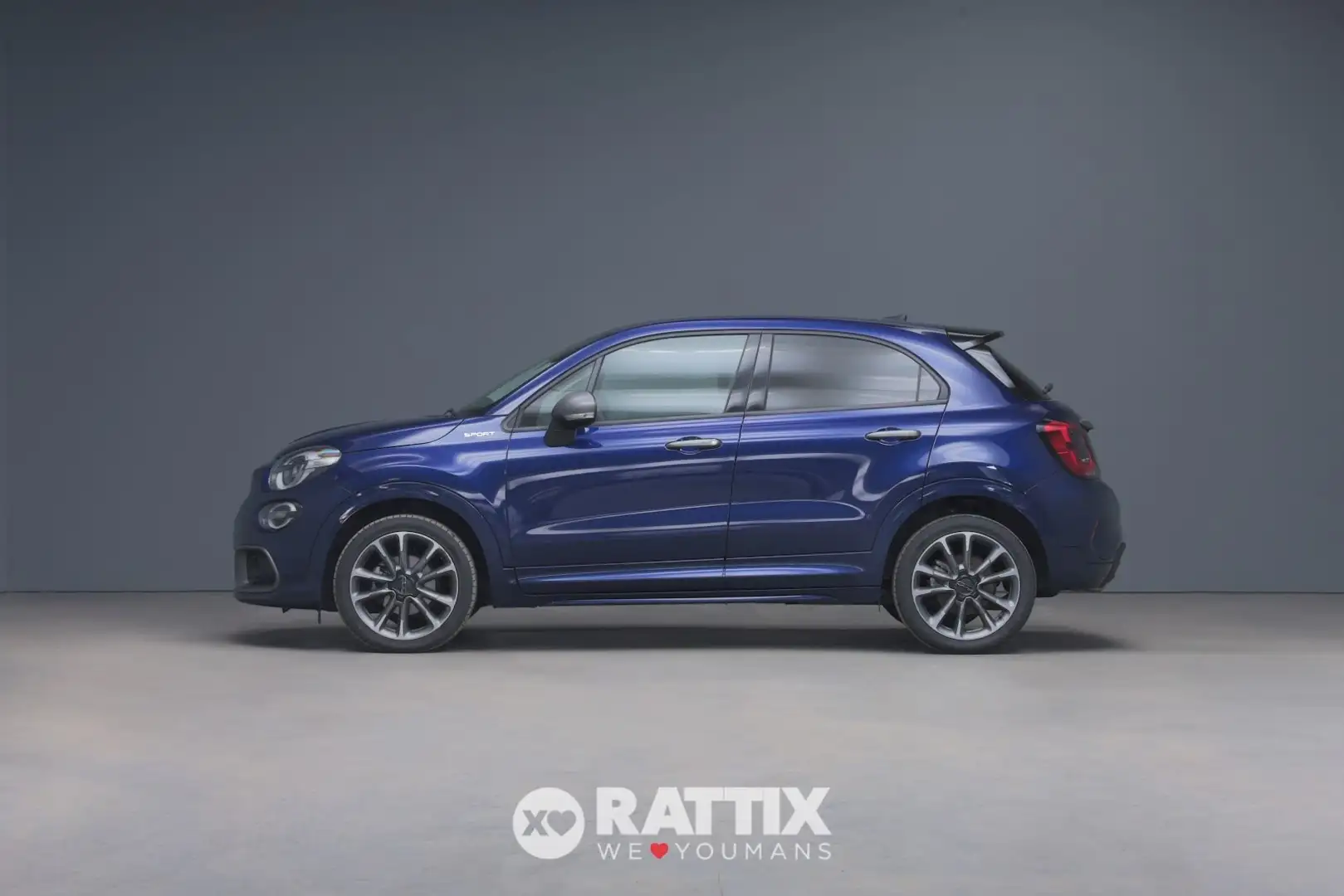 Fiat 500X 1.3 MJT 95CV Sport Bleu - 2