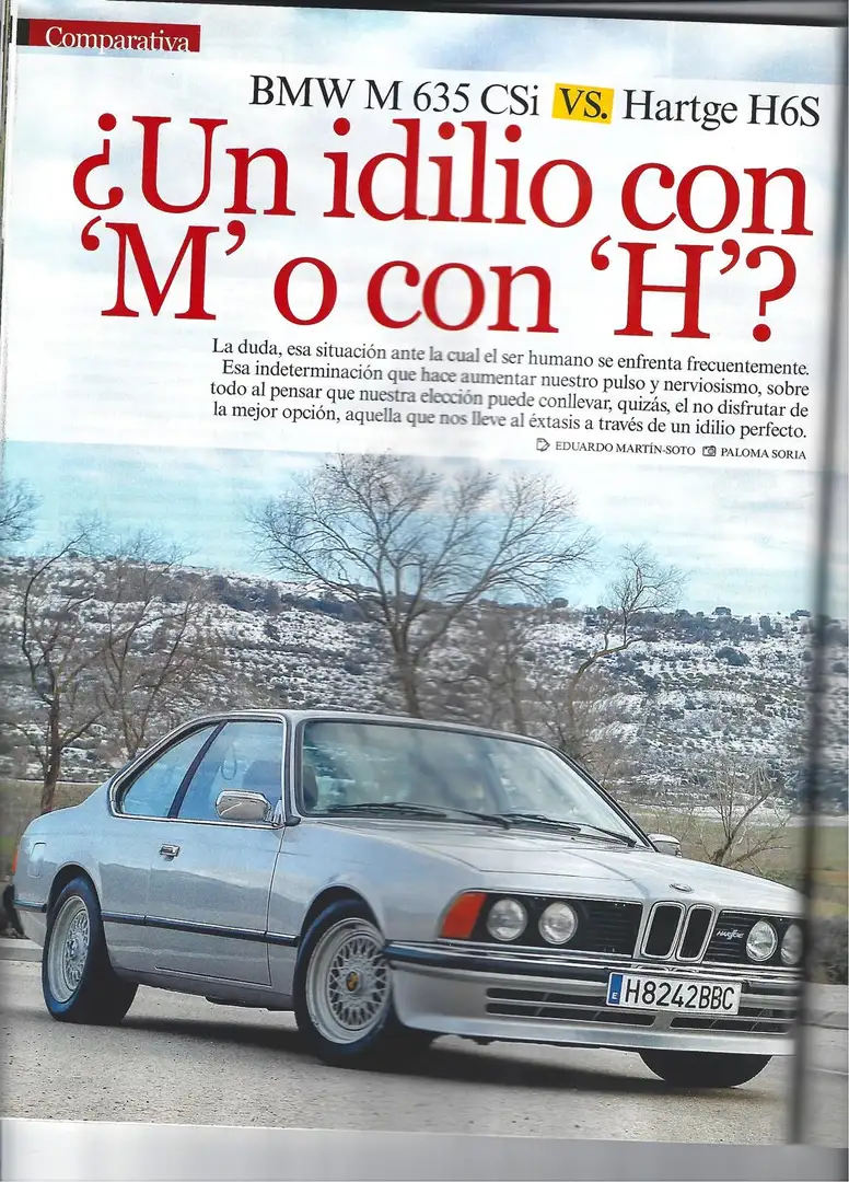 BMW 635 M635CSi - 2