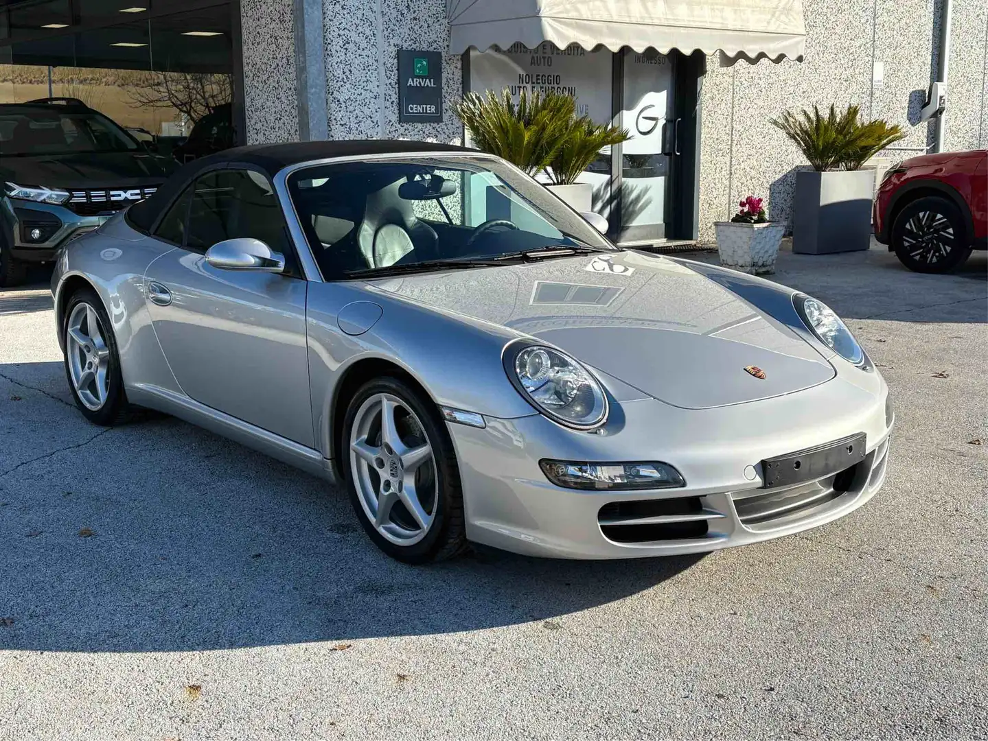 Porsche 997 CARRERA CABRIO 325 CV MANUALE A.S.I-UNIPRO' Argent - 2