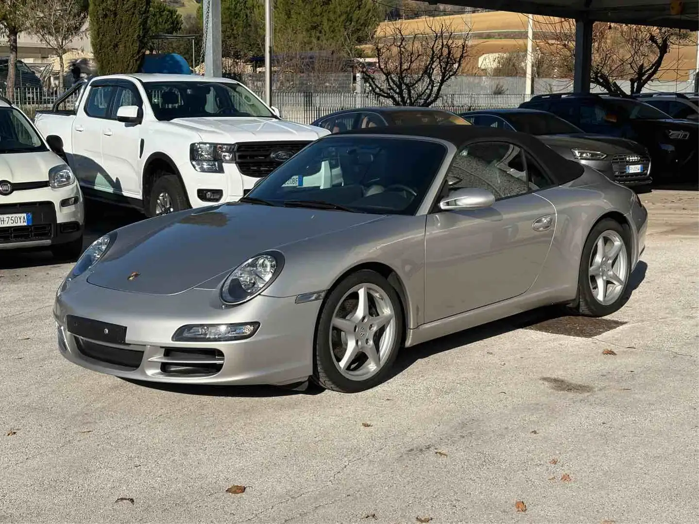 Porsche 997 CARRERA CABRIO 325 CV MANUALE A.S.I-UNIPRO' Argent - 1