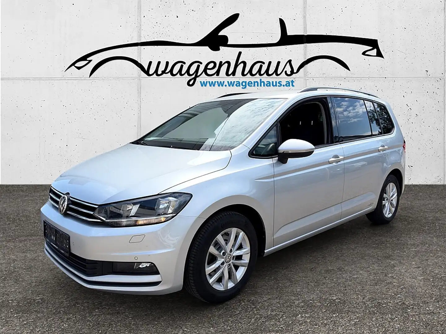 Volkswagen Touran 2.0 TDI Comfortline, ACC, AHV, Kamera, KIndersitz Silber - 1