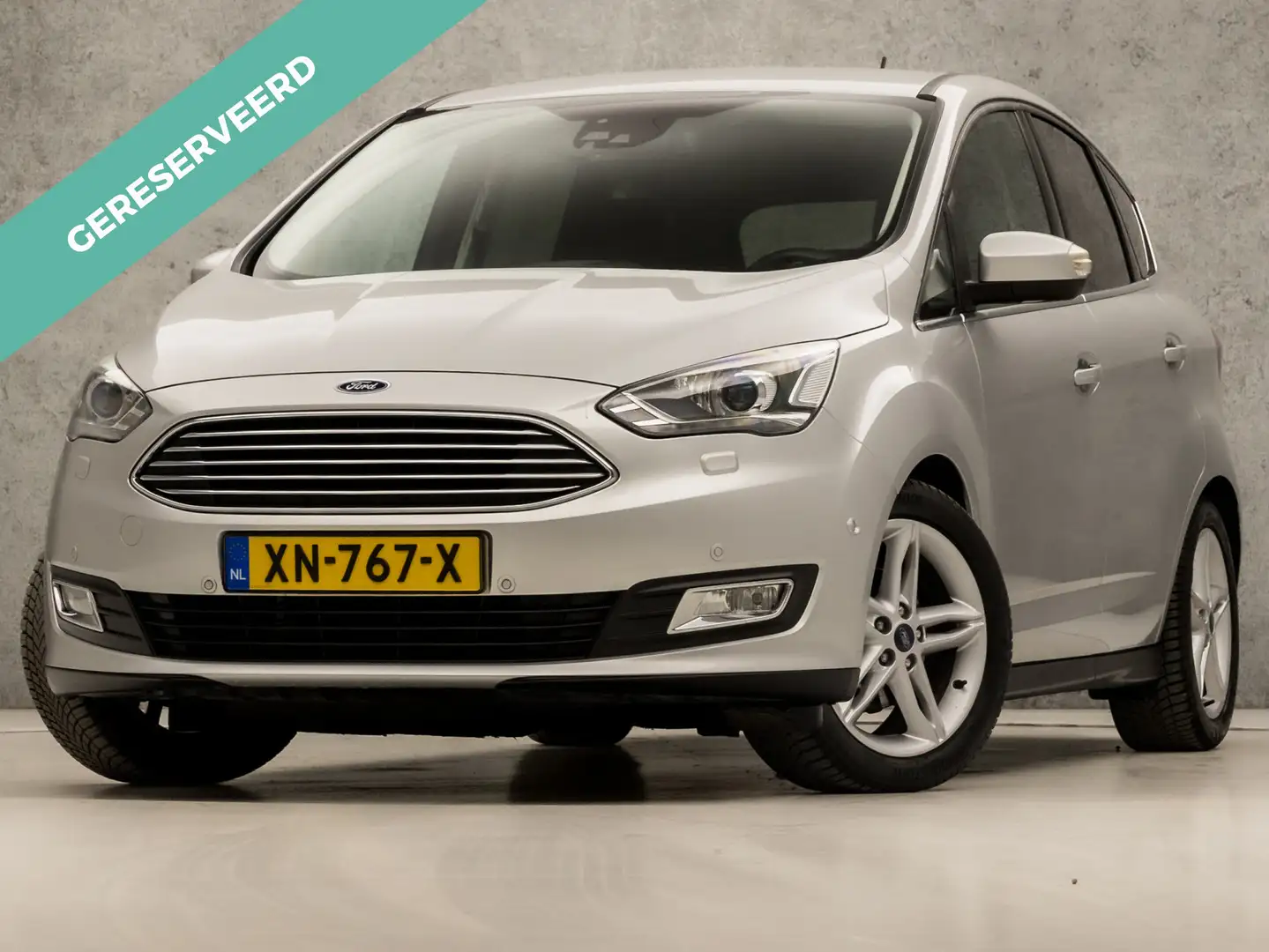 Ford C-Max 1.0 Sport (GROOT NAVI, CLIMATE, STUUR/STOELVERWARM Grau - 1