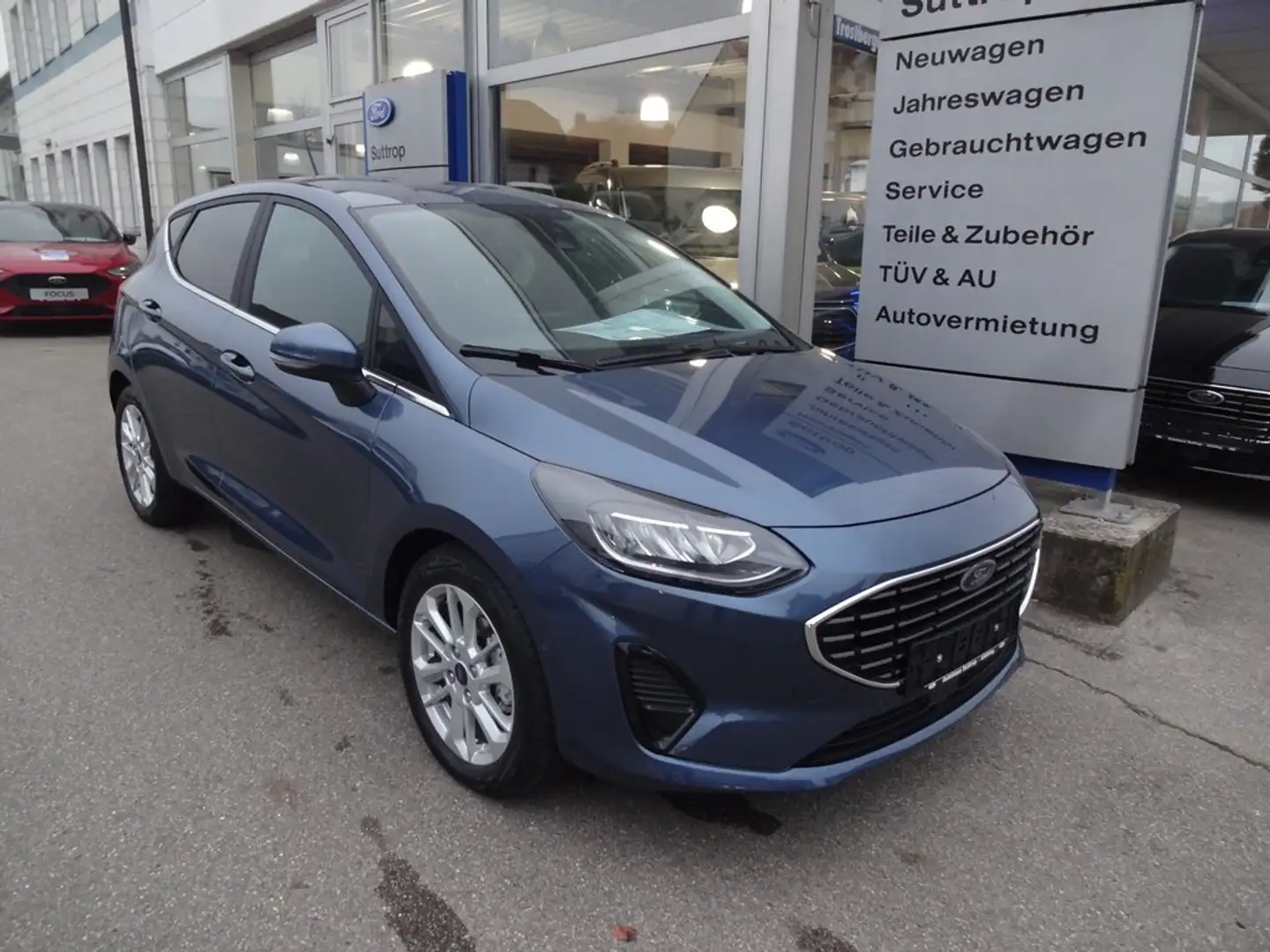 Ford Fiesta Titanium X Sofort verfügbar Blau - 2