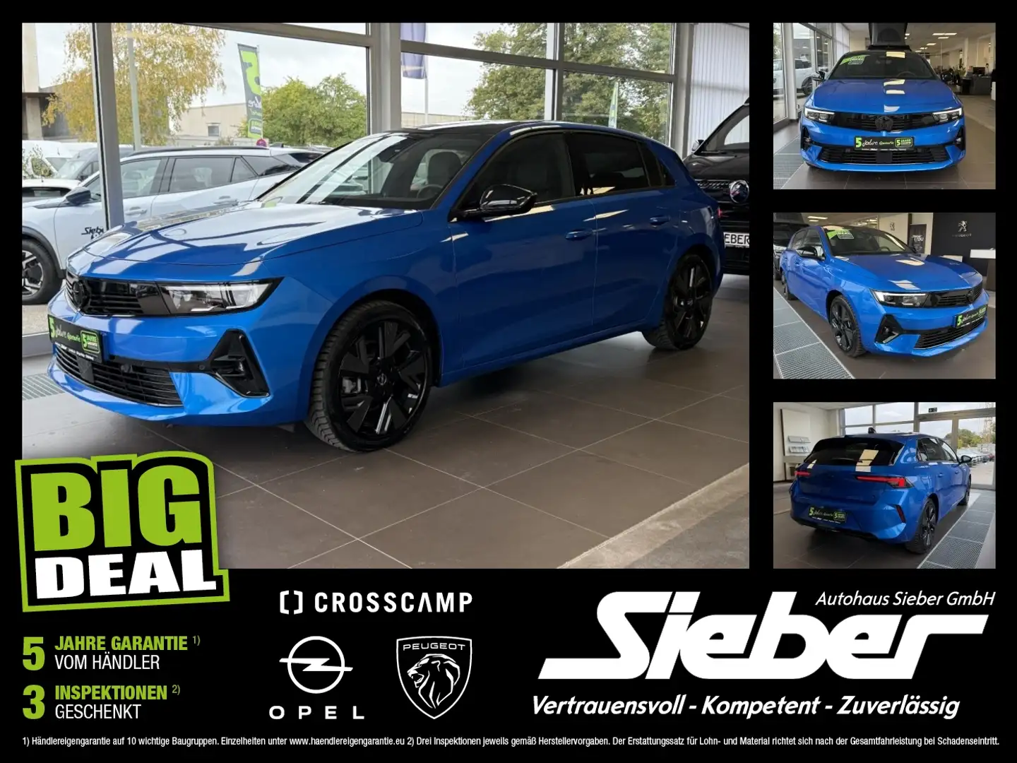 Opel Astra L GS 156PS NAVI*KAMERA*SITZHZG*TEMPOMAT* Blau - 1