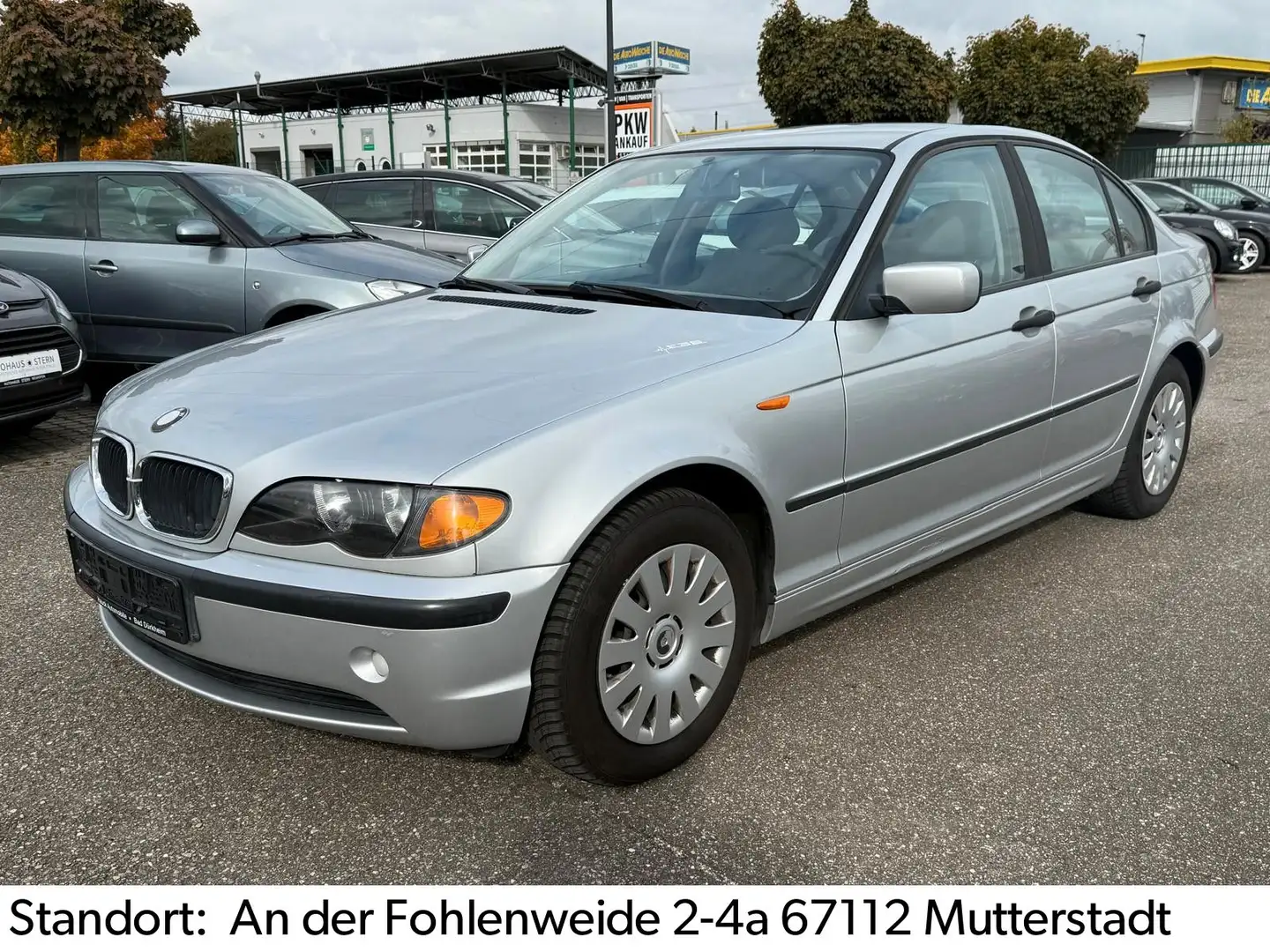 BMW 316 Baureihe 3 Lim.316i /2.Hd/Klima/Autom./Radio Silber - 1