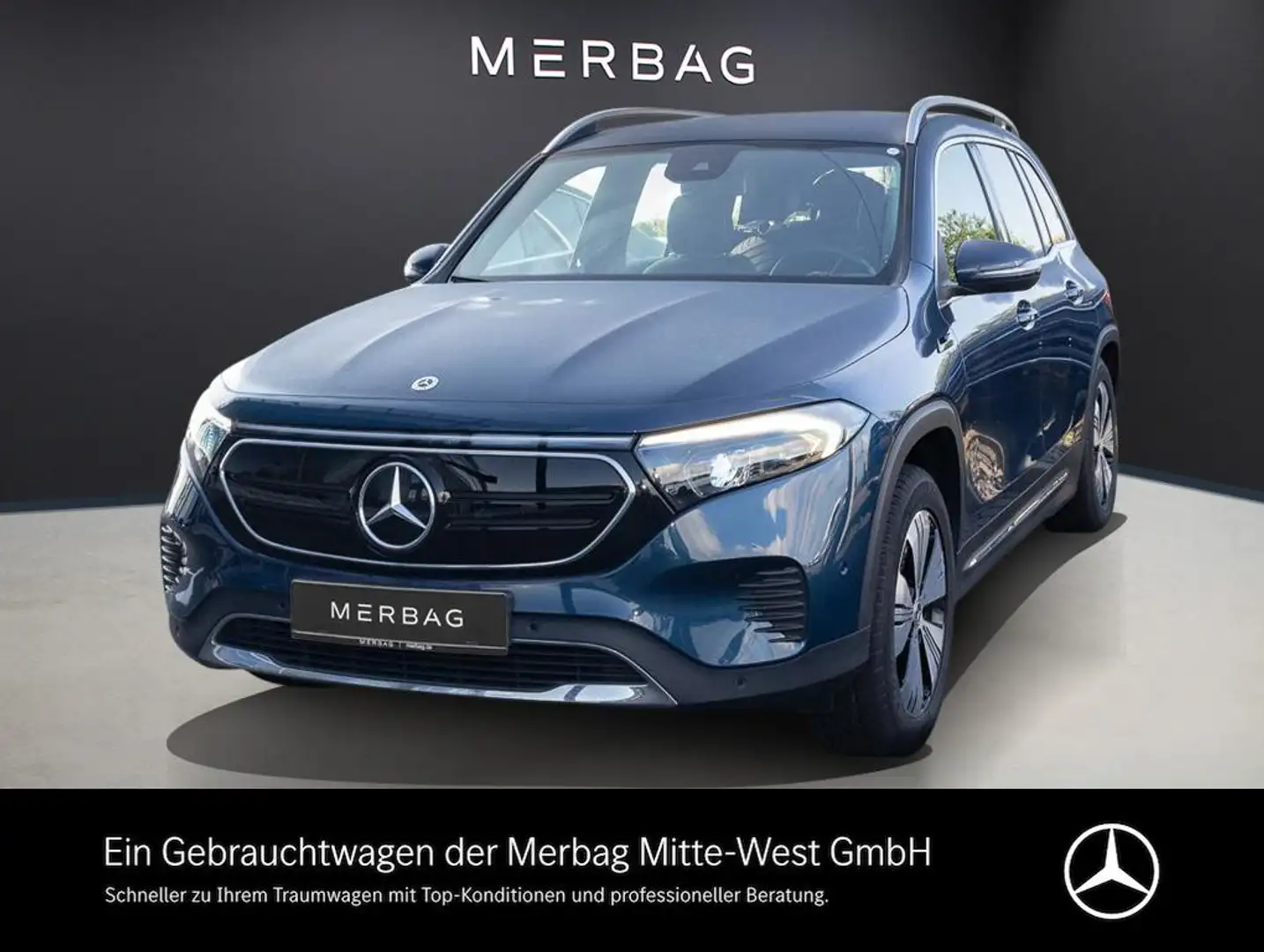 Mercedes-Benz EQB 300 4MATIC LED Navi SHZ Fernlichtass. Kam. Bleu - 1