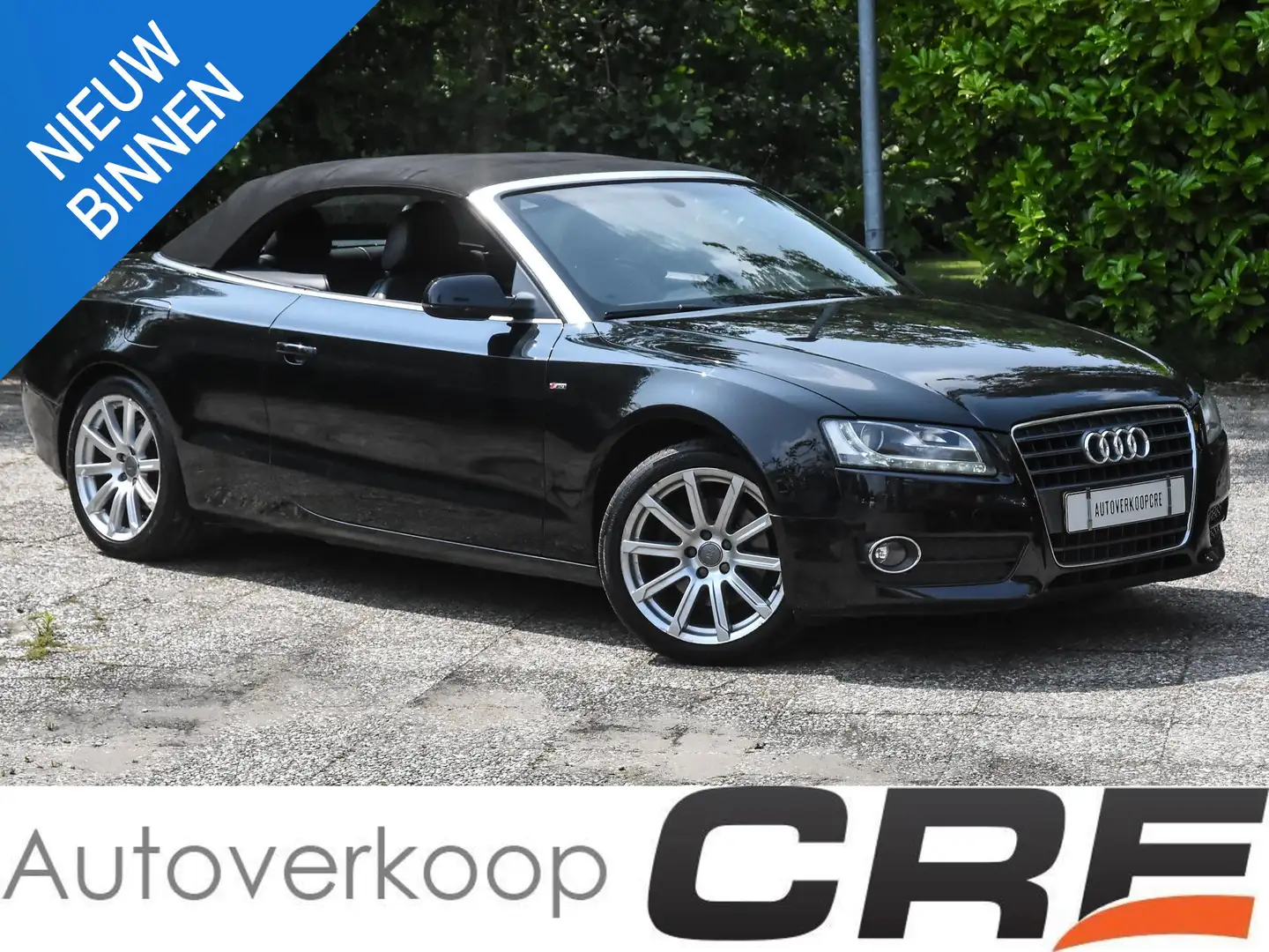 Audi A5 Cabriolet 1.8 TFSI S-edition Schwarz - 1