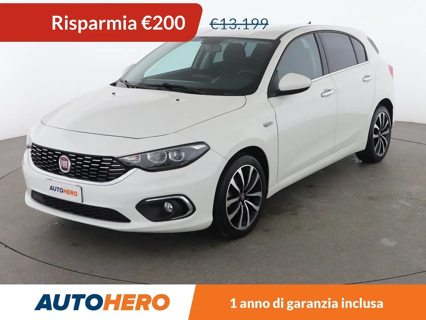 Fiat Tipo 1.6 JTDM Lounge Bianco - 1