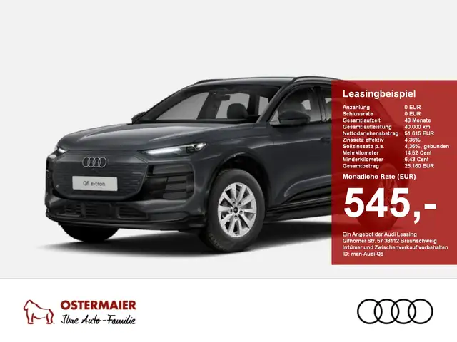 Audi Q6 e-tron SUV e-tron 185 kW