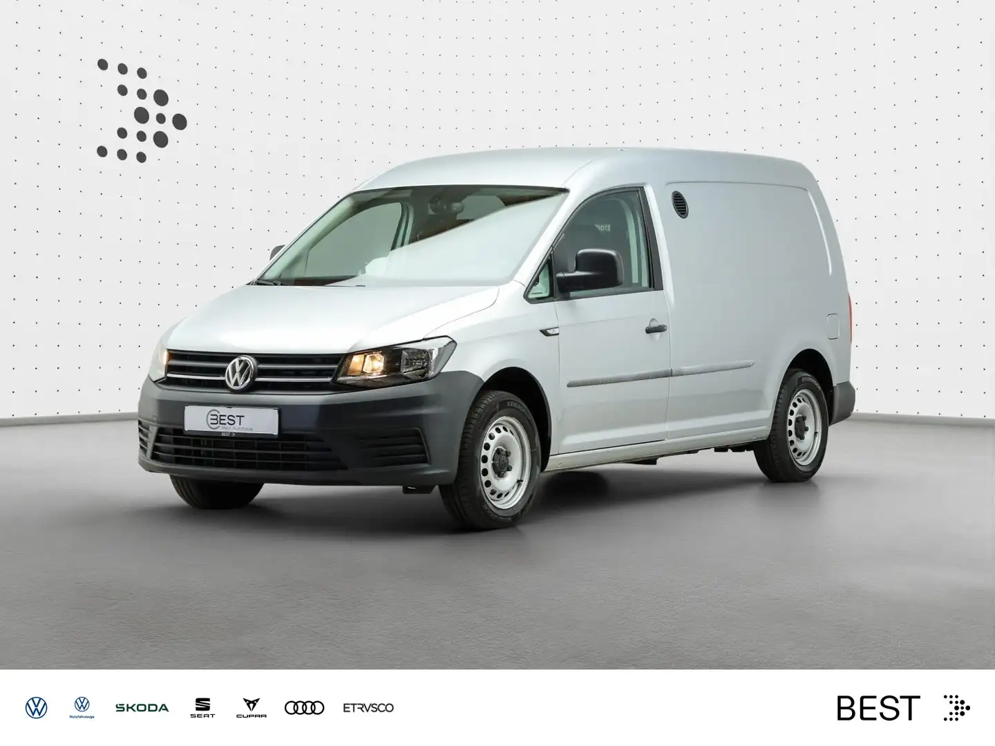 Volkswagen Caddy Kasten 2.0 TDI GRA*KLIMA*NAVI* Silber - 1