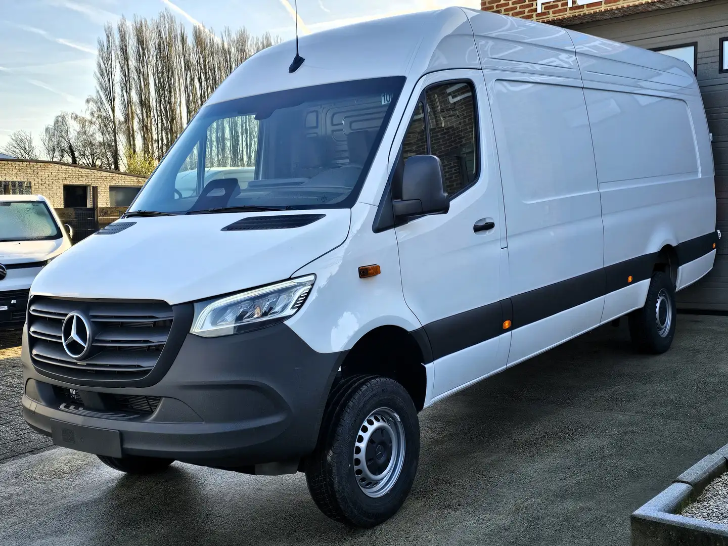 Mercedes-Benz Sprinter 319 4x4 - 57.990EX - L4H2 - NIEUW - 0KM Wit - 2