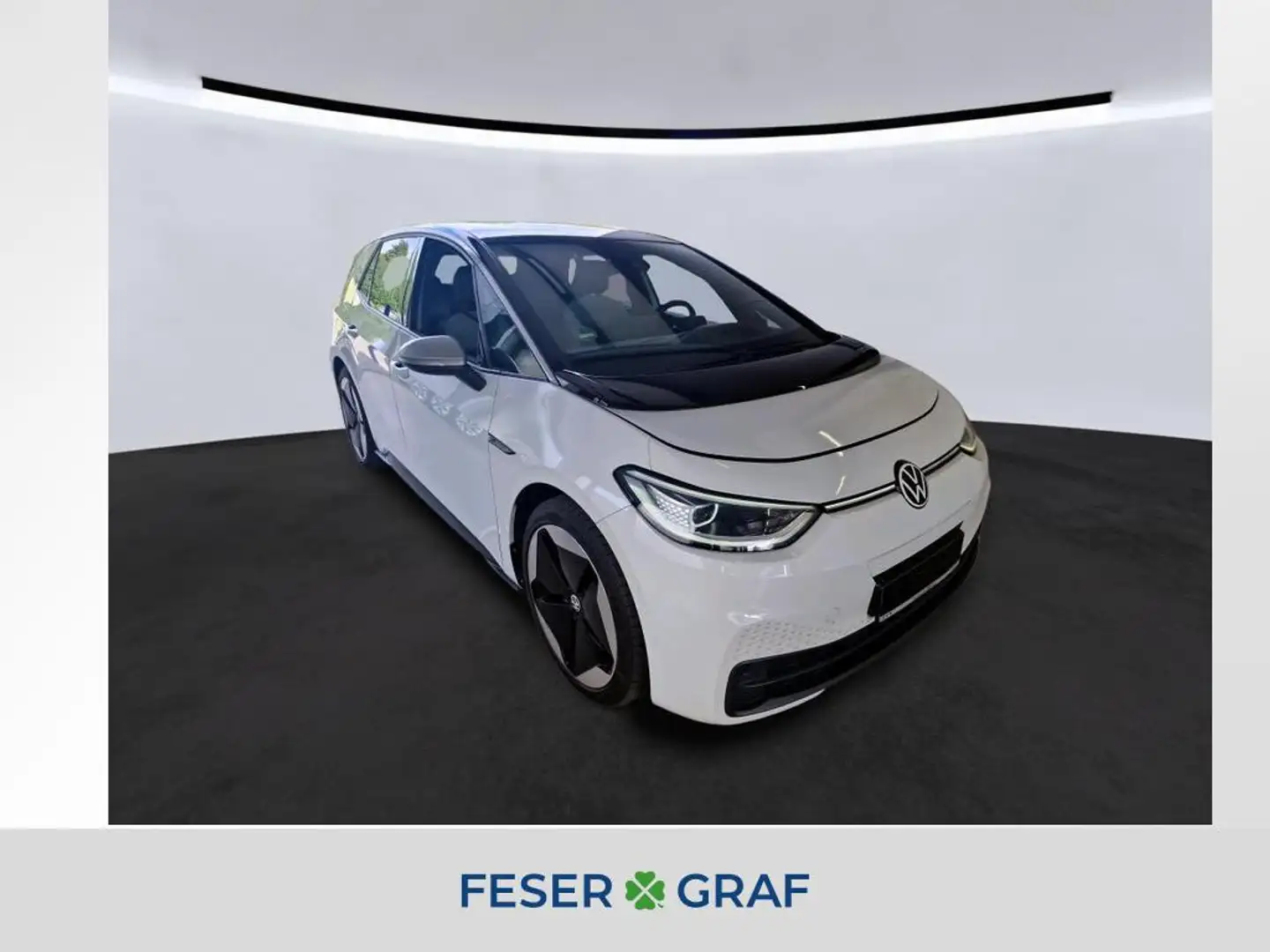 Volkswagen ID.3 Pro Performance 1st Max MatrixLED*RearView*SHZ*App Blanc - 1