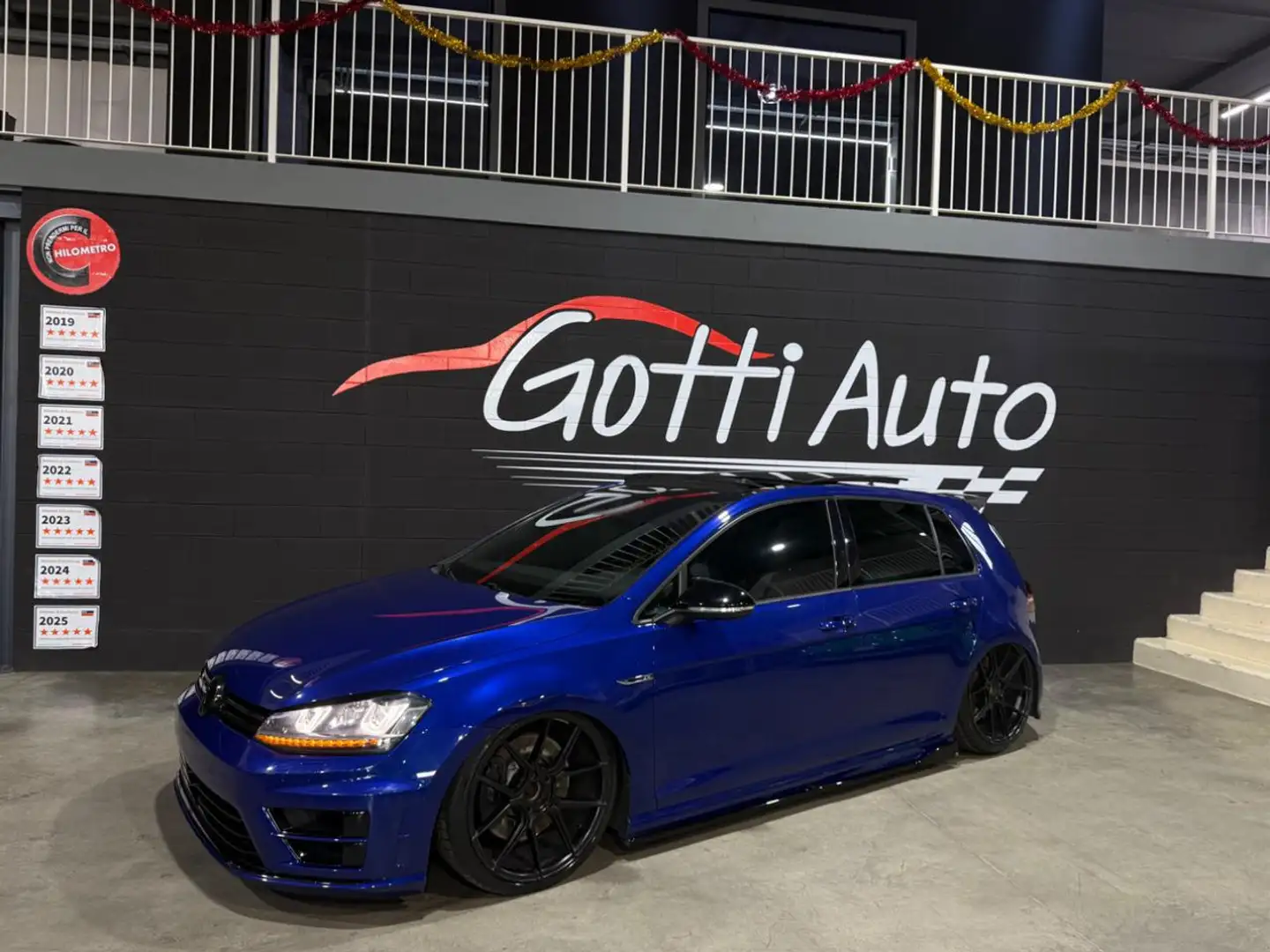 Volkswagen Golf R ASSETTO AIRLIFT CERCHI DA 20 TUTTO OMOLOGATO Bleu - 2