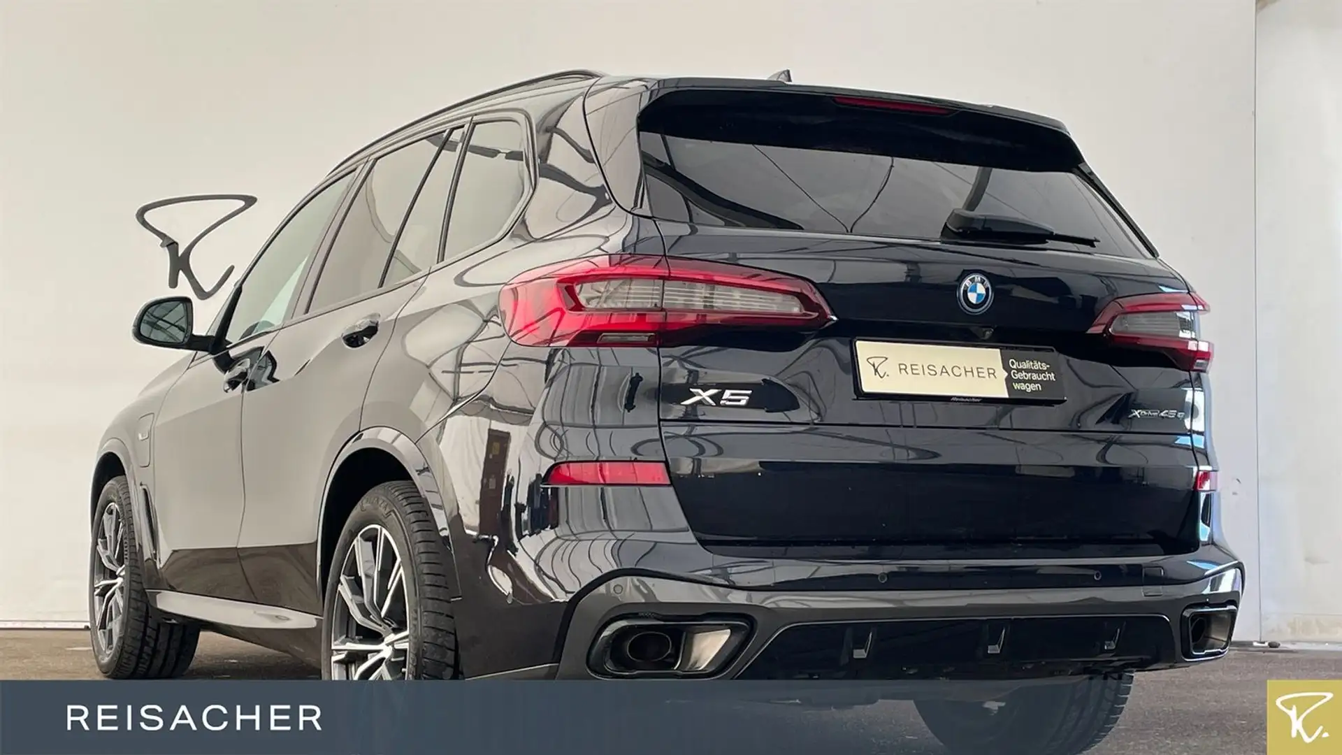 BMW X5 xDrive45e A M-Sport,Pano,Leder,Autom Schwarz - 2