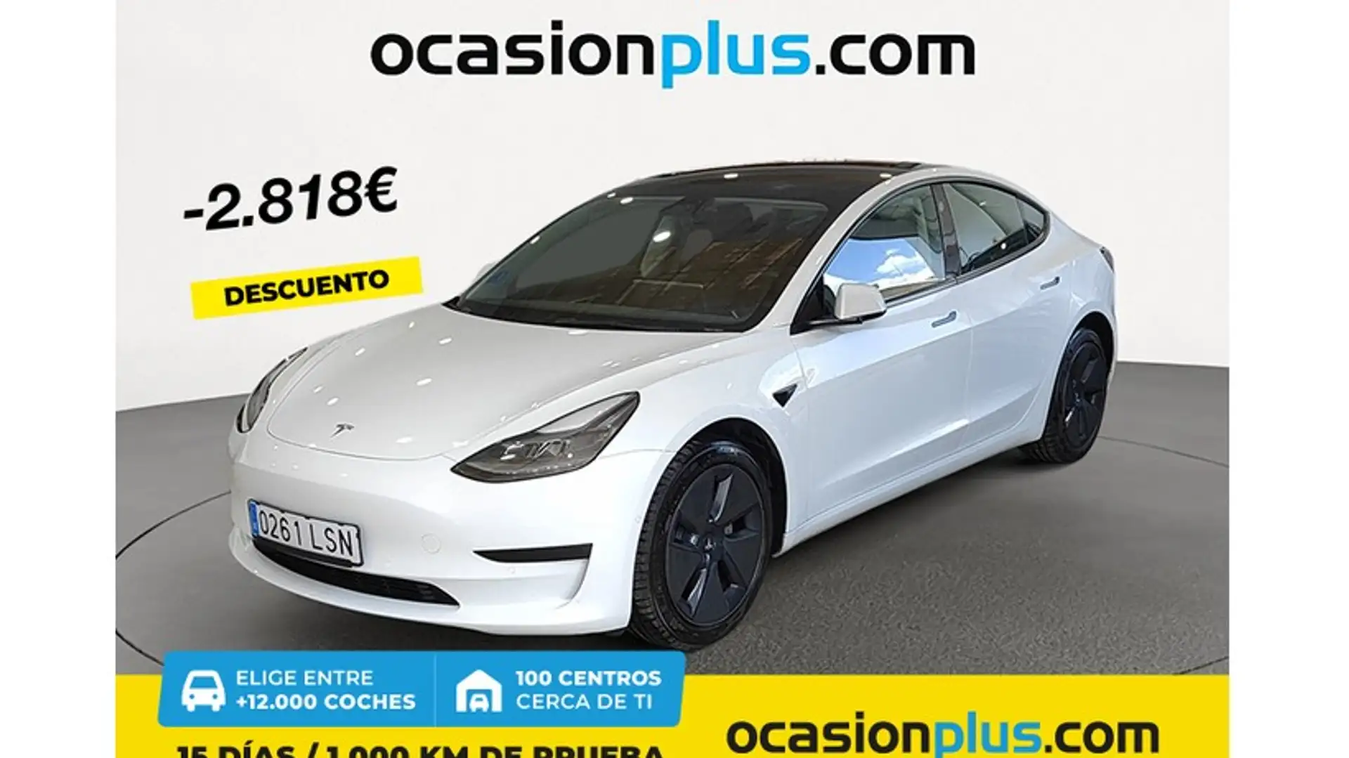 Tesla Model 3 Standard Range RWD Plus Blanco - 1