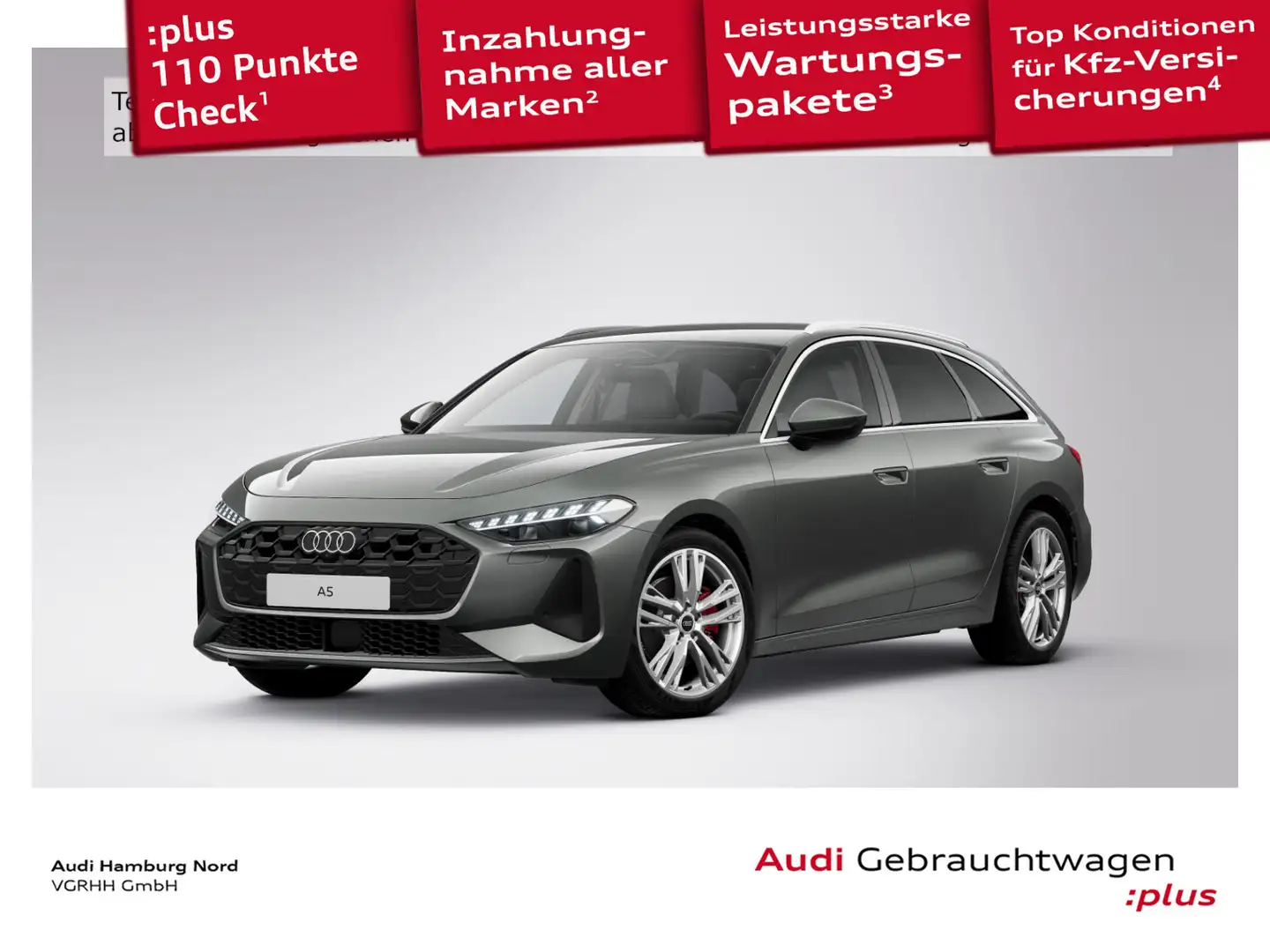 Audi A5 2.0 TFSI S tronic AHK Navi ACC Kamera Grau - 1