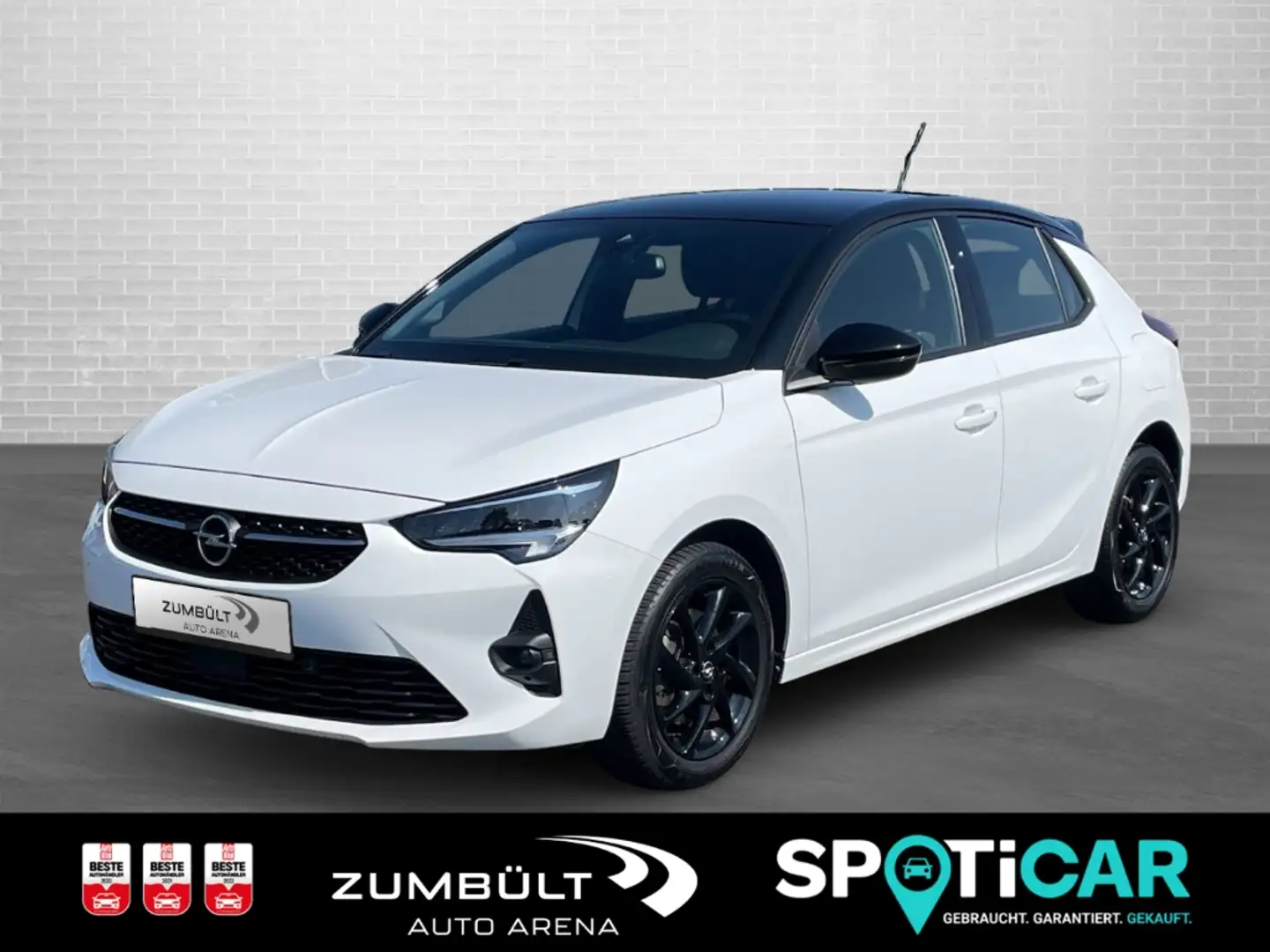 Opel Corsa F 1.2 Turbo GS LED Apple CarPlay Android Auto Klim Weiß - 1