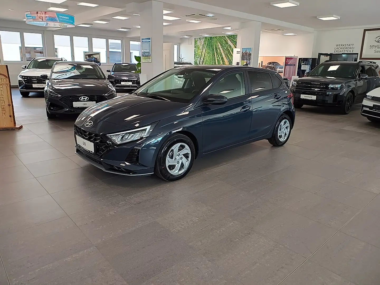 Hyundai i20 1,0 T-GDI GO! *LED*Navi*Klima* Grau - 2