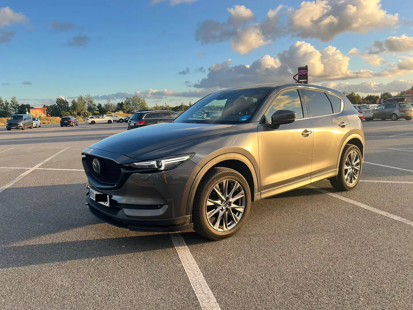 Mazda CX-5 CX-5 2.5 SKYACTIV-G 194 Sport-Plus Autom. 1.Hand Grau - 1