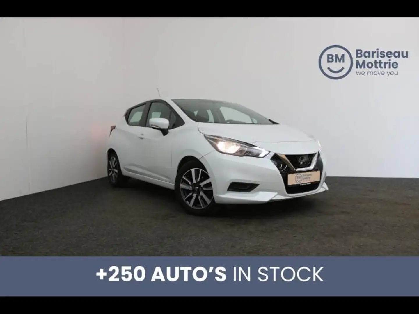 Nissan Micra 1.0 BENZINE *DAB*GPS*CAMERA+SENSOREN*AIRCO* Weiß - 1