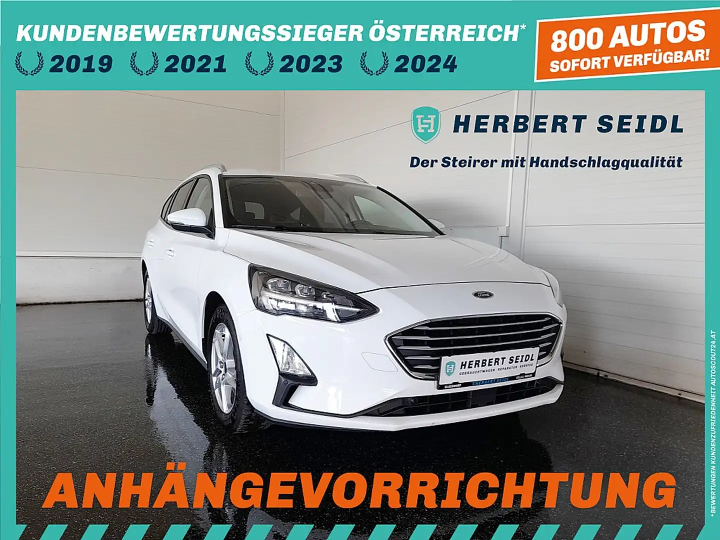 Ford Focus Turnier C&C 1,5 EcoBlue *STANDHEIZUNG / LED / N... Weiß - 1