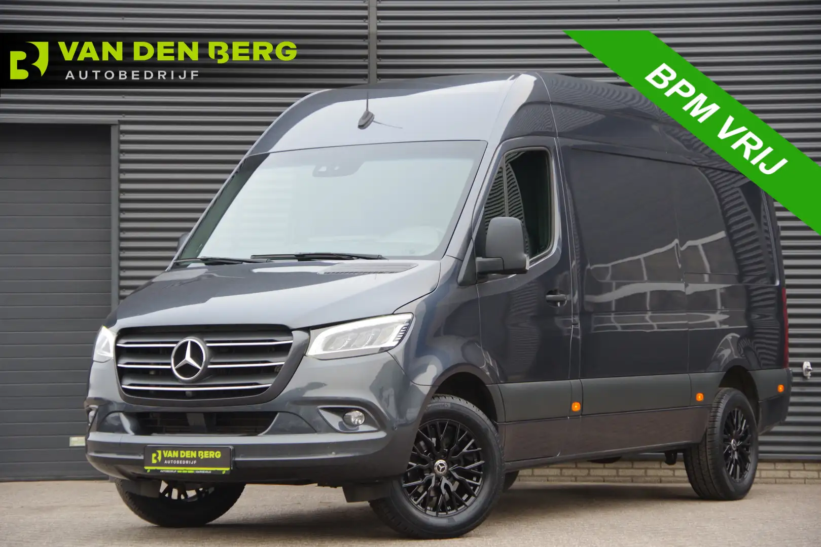 Mercedes-Benz Sprinter 319 3.0 CDI V6 L2H2 AUT. LED, 360 CAMERA, LEDER, T Gris - 1