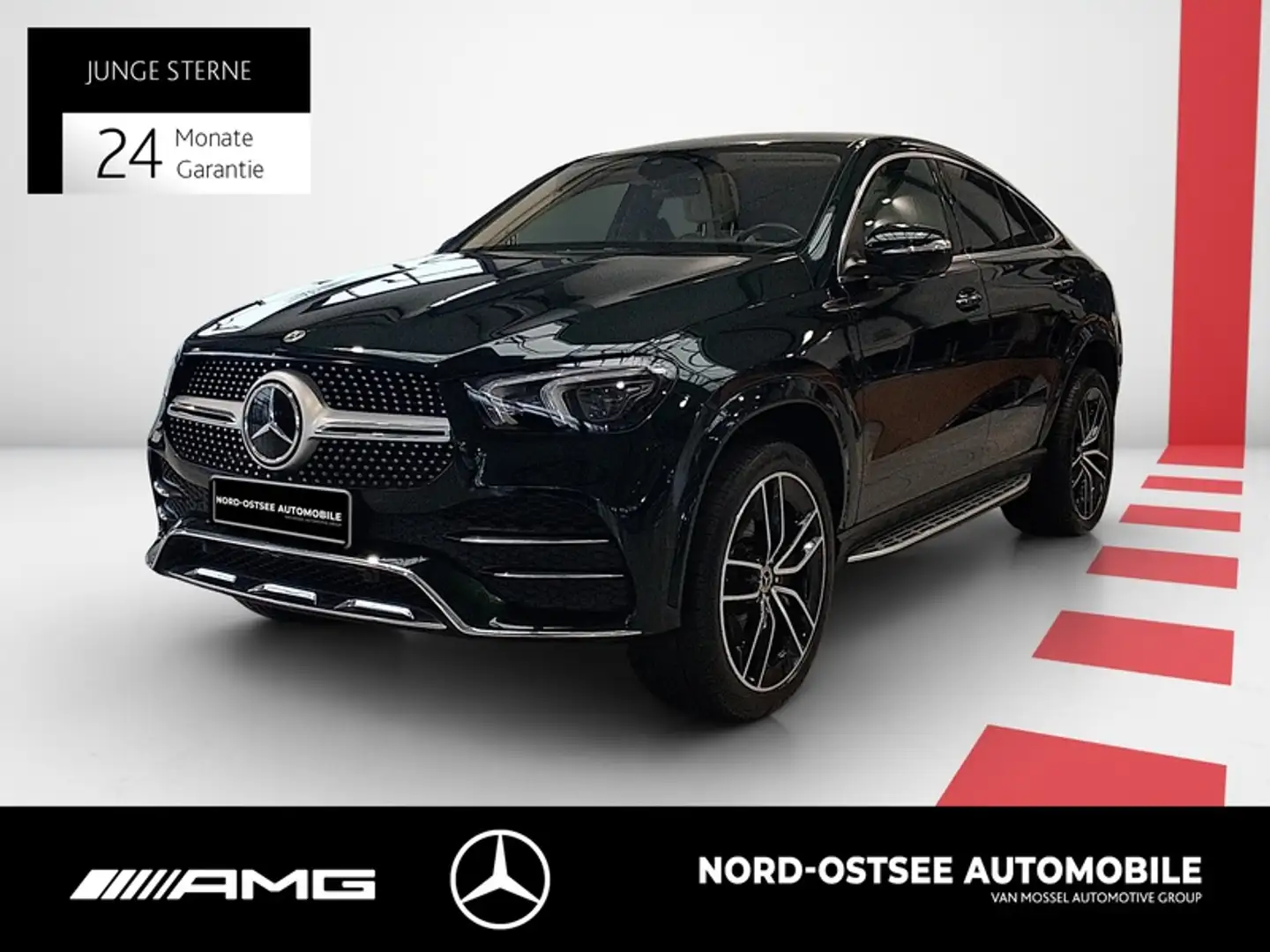 Mercedes-Benz GLE 350 e 4M AMG PANO HUD 360-KAM BURMESTER SHZ Vert - 1